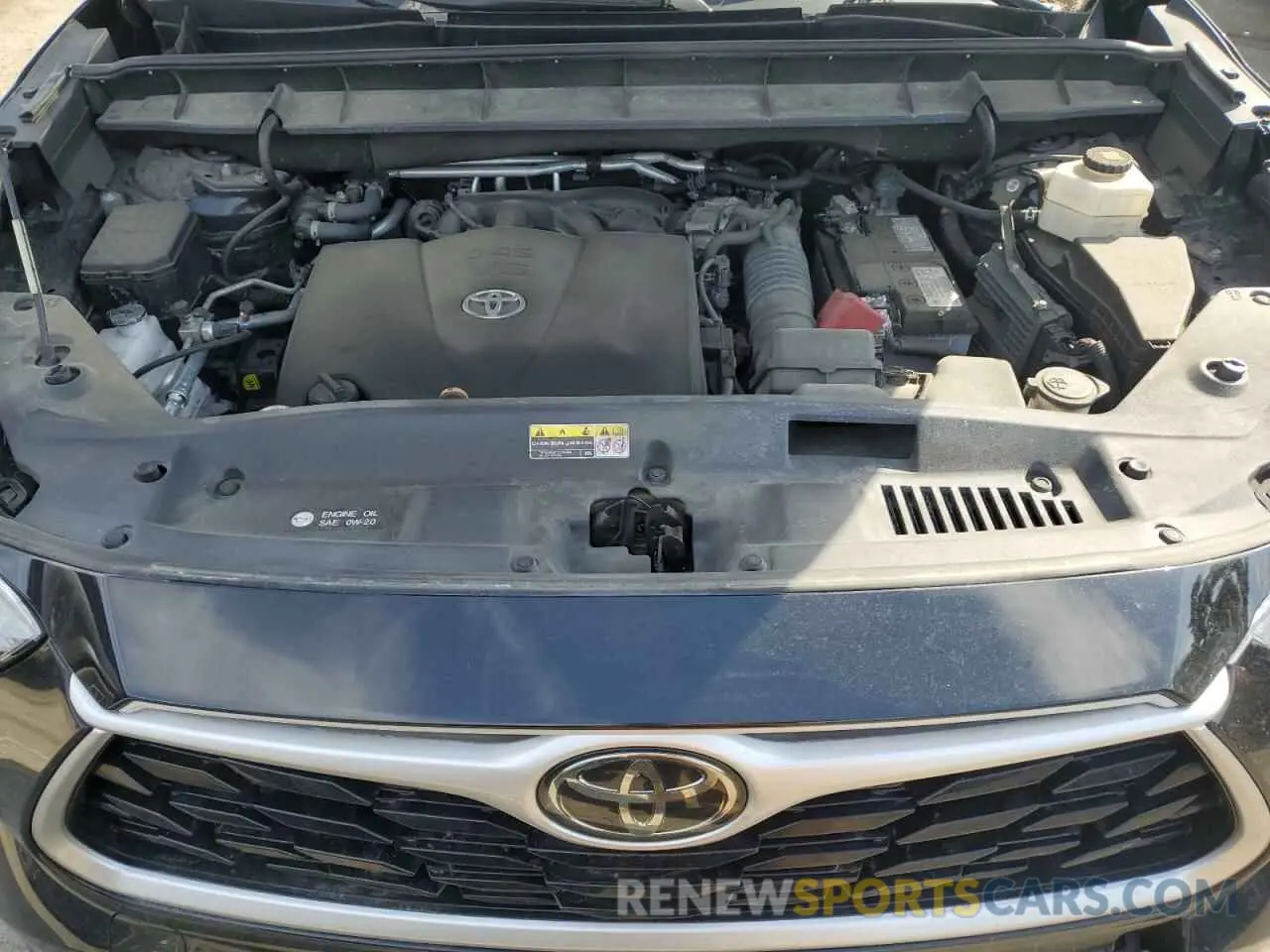 13 fotografías del automóvil dañado 5TDZZRAH6LS503801 TOYOTA HIGHLANDER 2020
