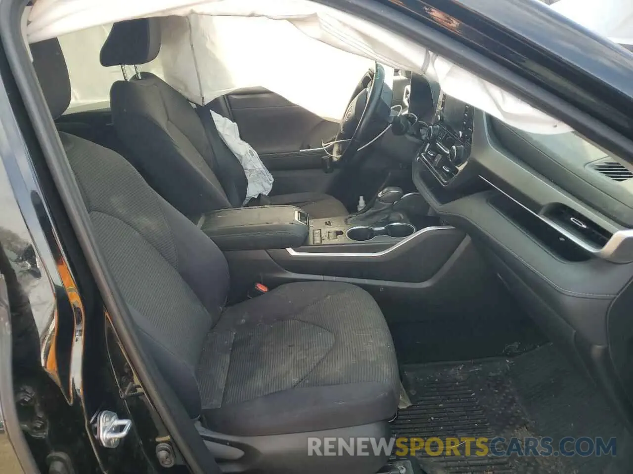 7 fotografías del automóvil dañado 5TDZZRAH6LS503801 TOYOTA HIGHLANDER 2020