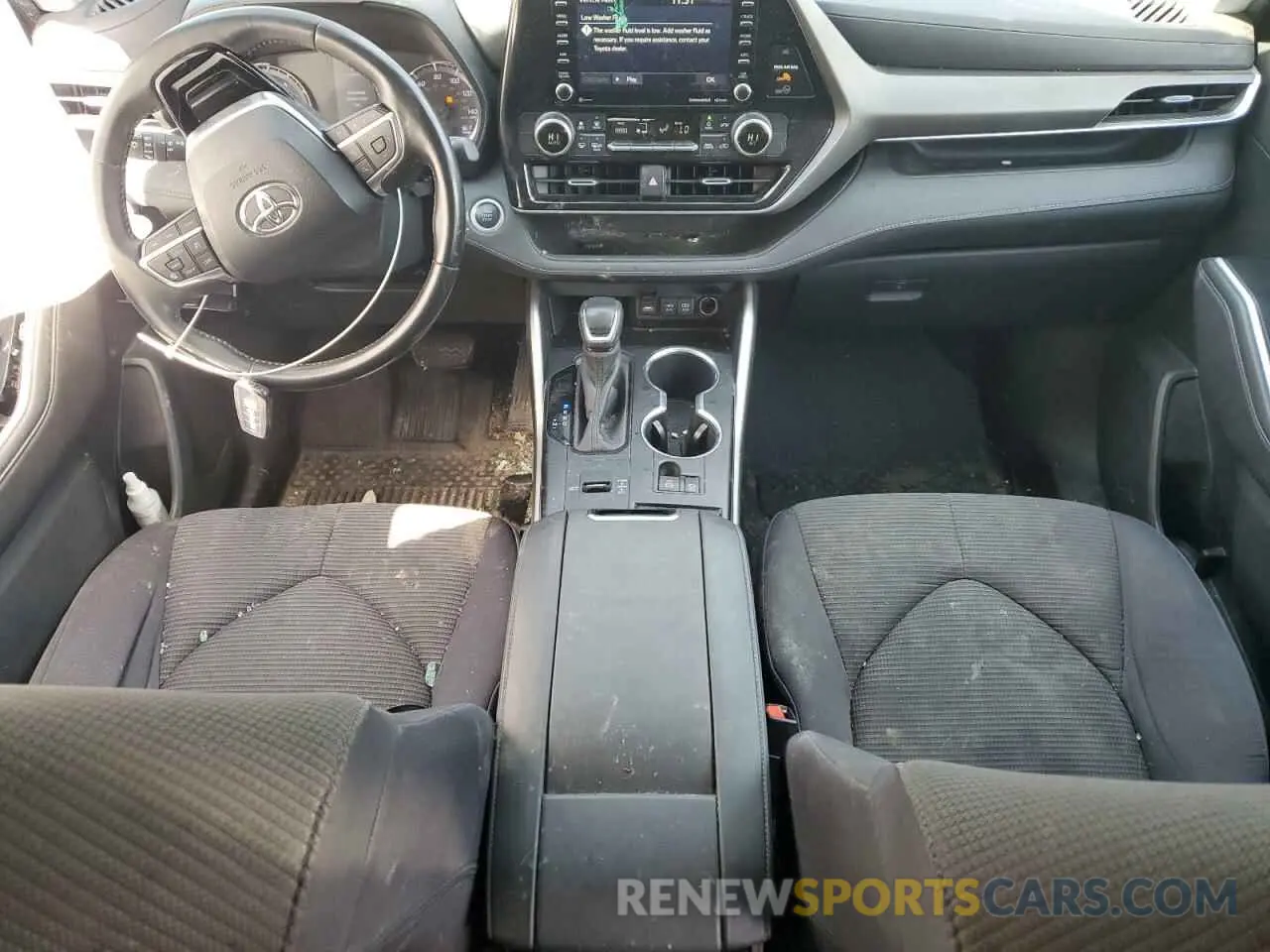 8 fotografías del automóvil dañado 5TDZZRAH6LS503801 TOYOTA HIGHLANDER 2020