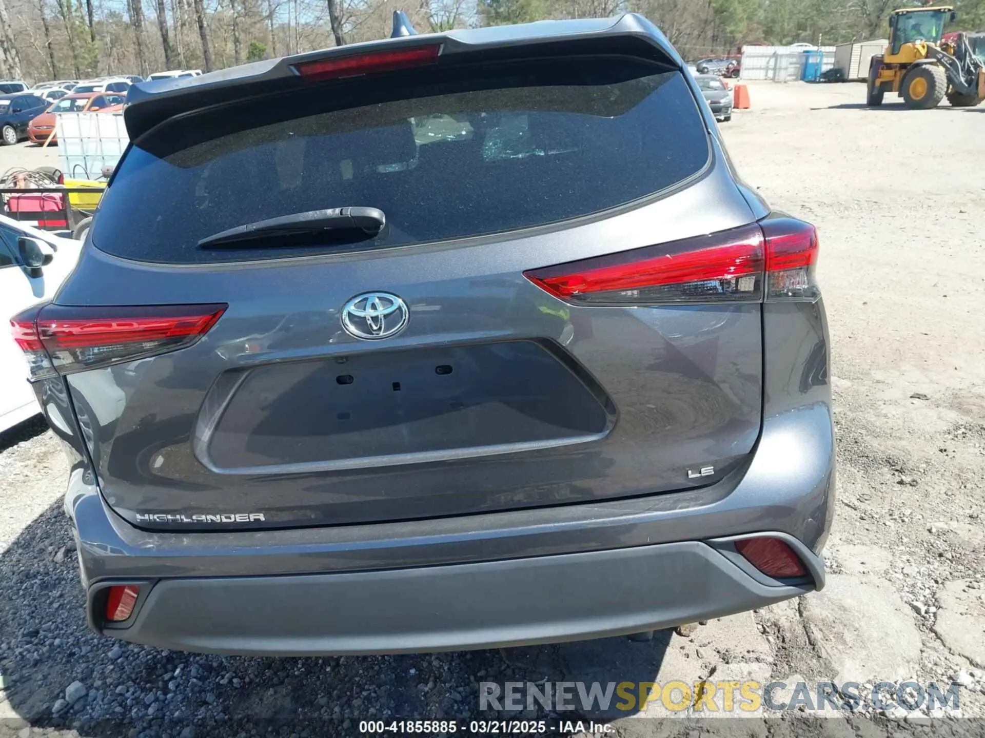 15 fotografías del automóvil dañado 5TDZZRAH9LS506899 TOYOTA HIGHLANDER 2020
