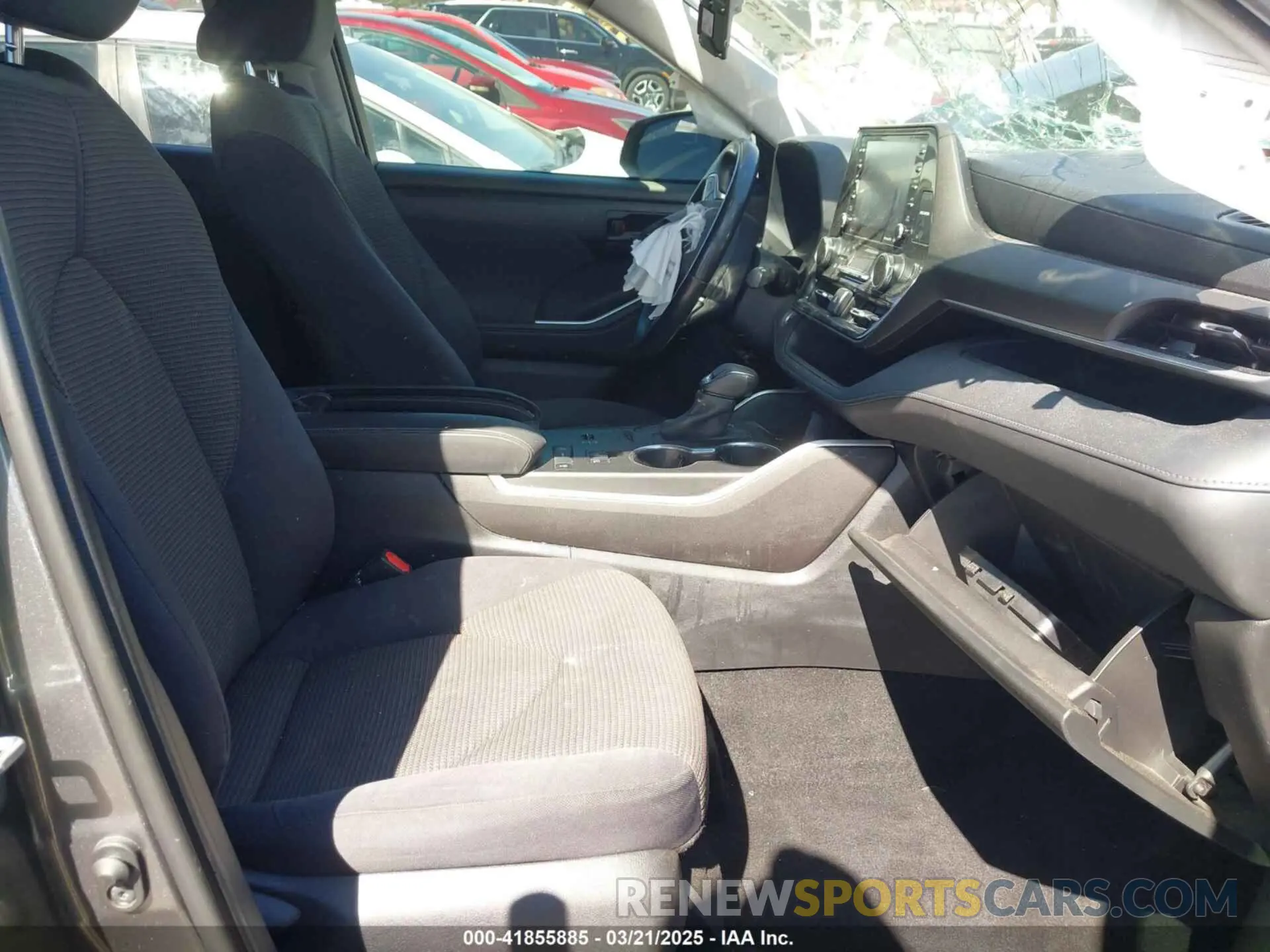 5 fotografías del automóvil dañado 5TDZZRAH9LS506899 TOYOTA HIGHLANDER 2020