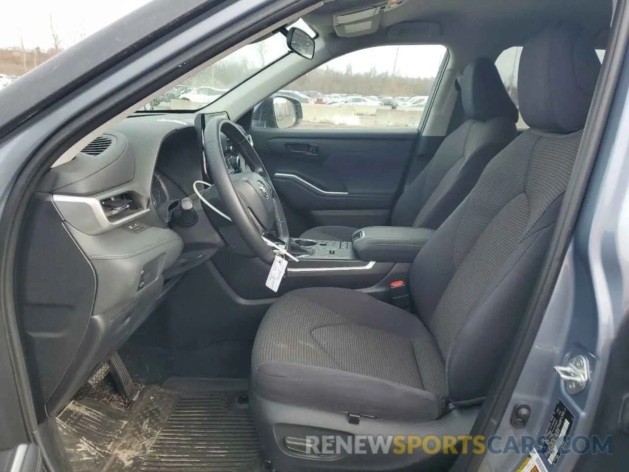 7 fotografías del automóvil dañado 5TDBBRCH1MS054788 TOYOTA HIGHLANDER 2021