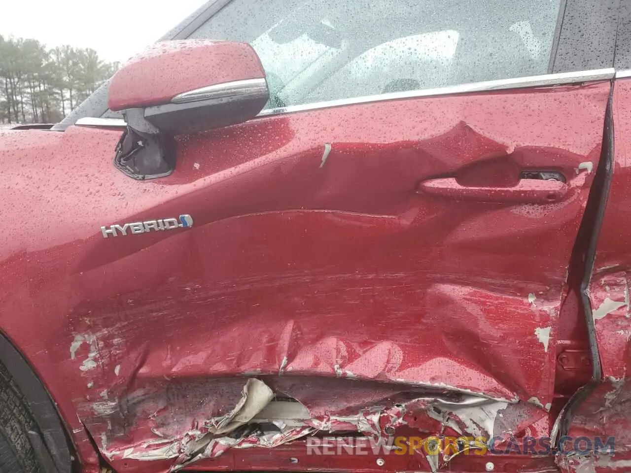 7 fotografías del automóvil dañado 5TDBBRCH1MS518064 TOYOTA HIGHLANDER 2021
