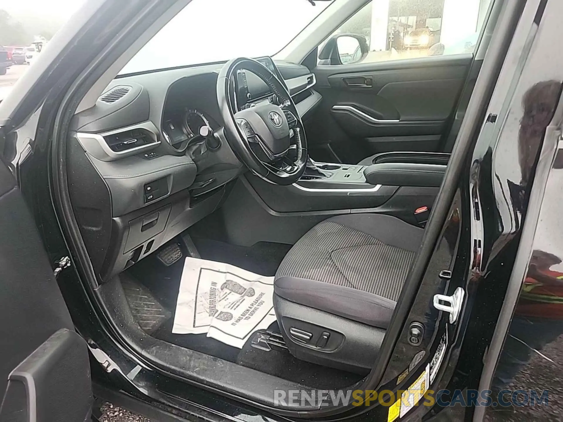 6 fotografías del automóvil dañado 5TDBBRCH2MS051284 TOYOTA HIGHLANDER 2021