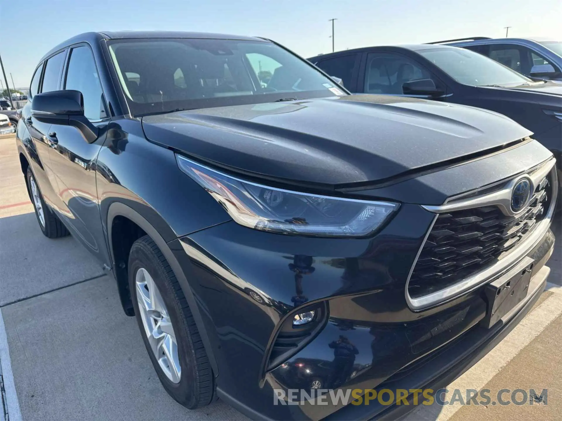 7 fotografías del automóvil dañado 5TDBBRCH2MS528165 TOYOTA HIGHLANDER 2021