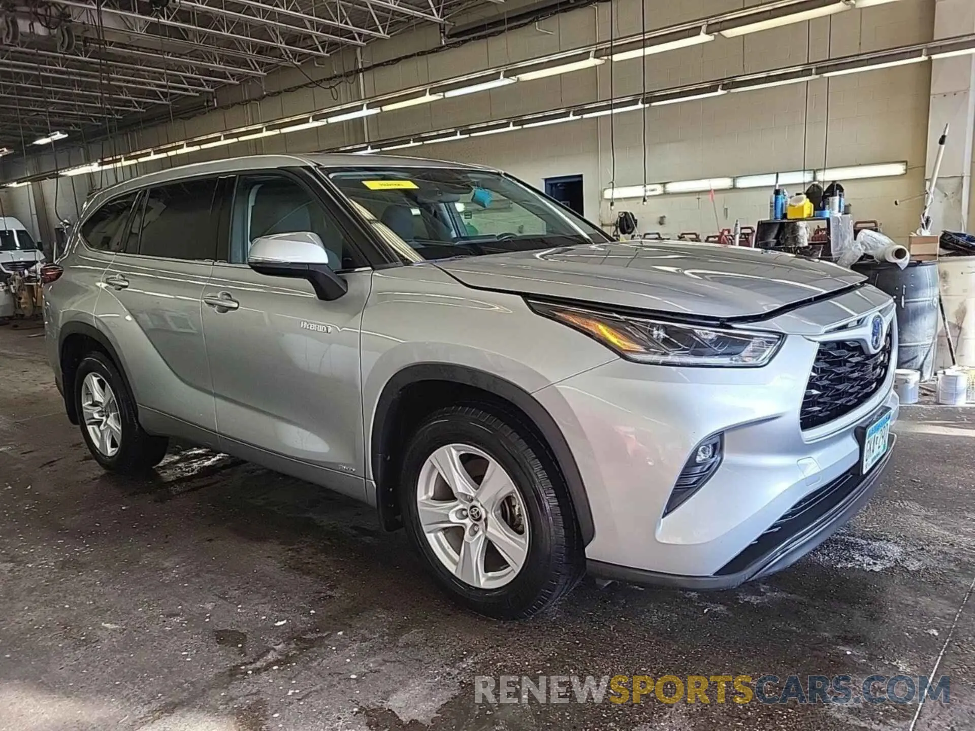 11 fotografías del automóvil dañado 5TDBBRCH3MS051102 TOYOTA HIGHLANDER 2021