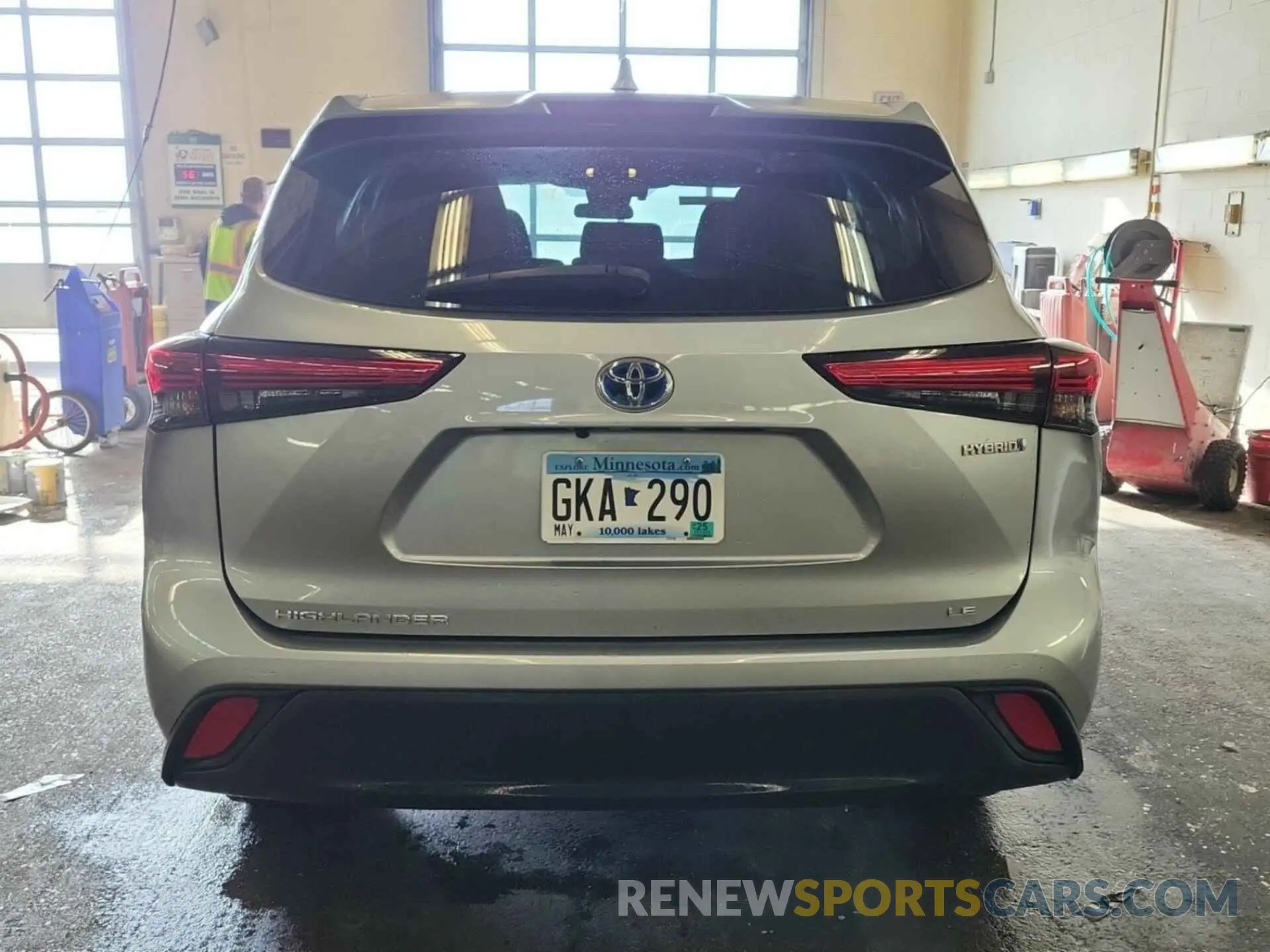 5 fotografías del automóvil dañado 5TDBBRCH3MS051102 TOYOTA HIGHLANDER 2021
