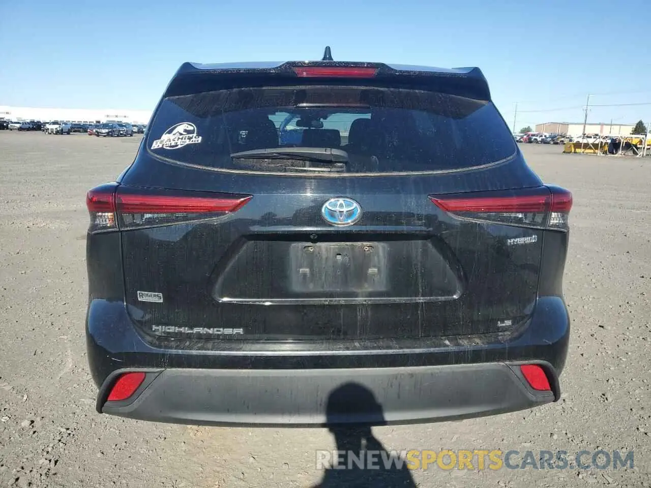 6 fotografías del automóvil dañado 5TDBBRCH4MS523629 TOYOTA HIGHLANDER 2021