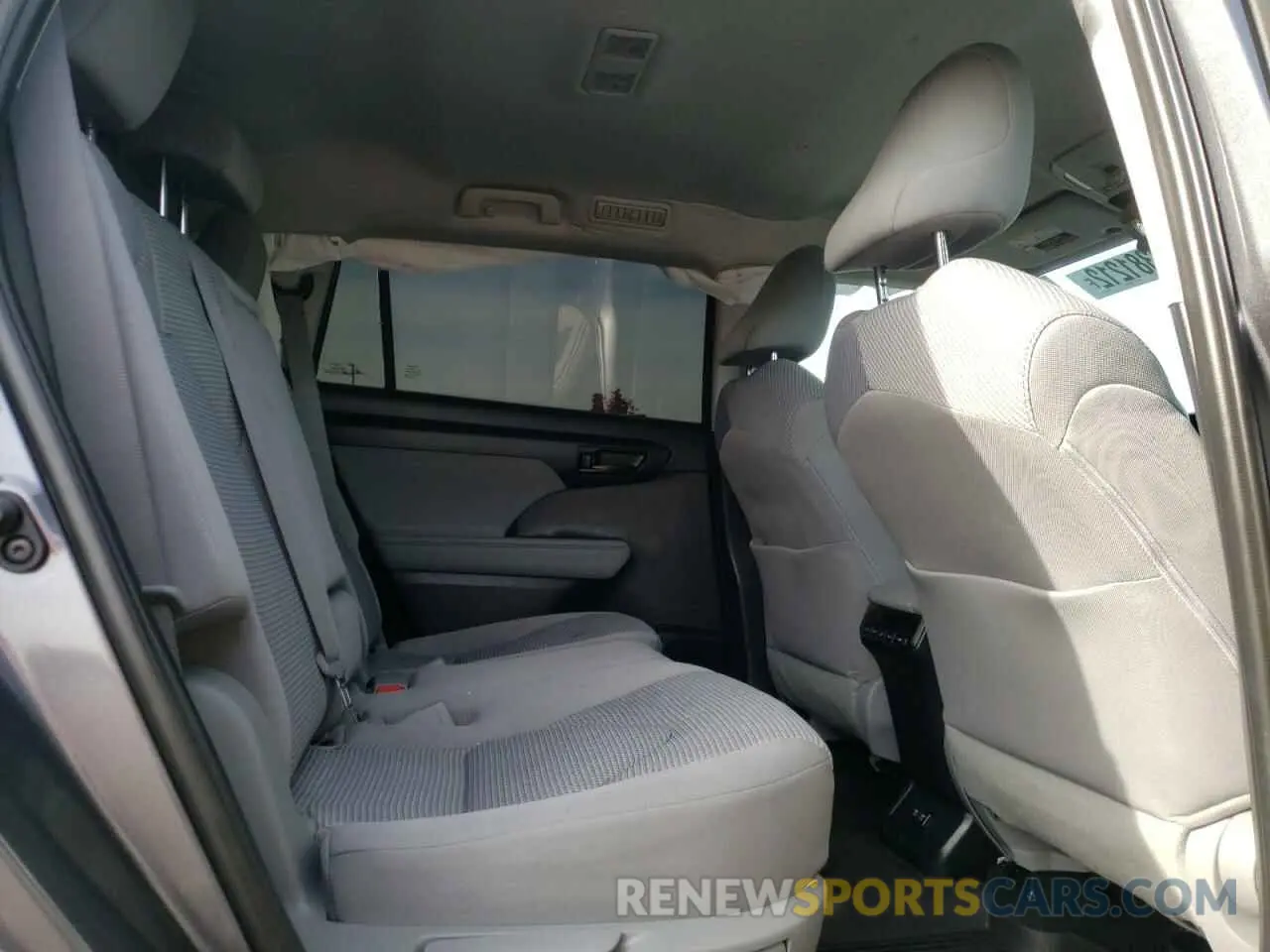 10 fotografías del automóvil dañado 5TDBBRCH4MS523923 TOYOTA HIGHLANDER 2021