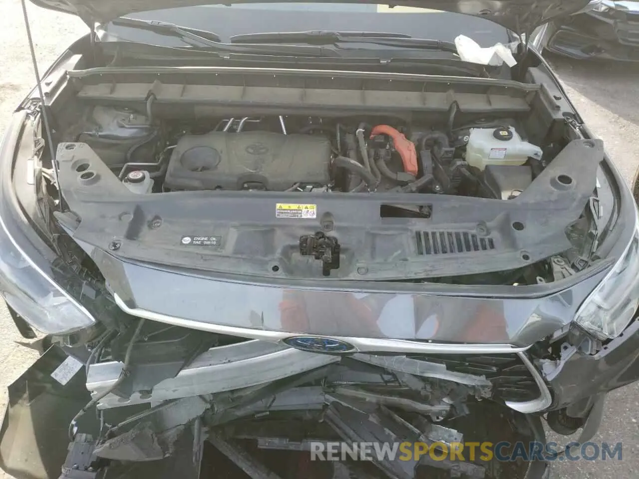 11 fotografías del automóvil dañado 5TDBBRCH4MS523923 TOYOTA HIGHLANDER 2021