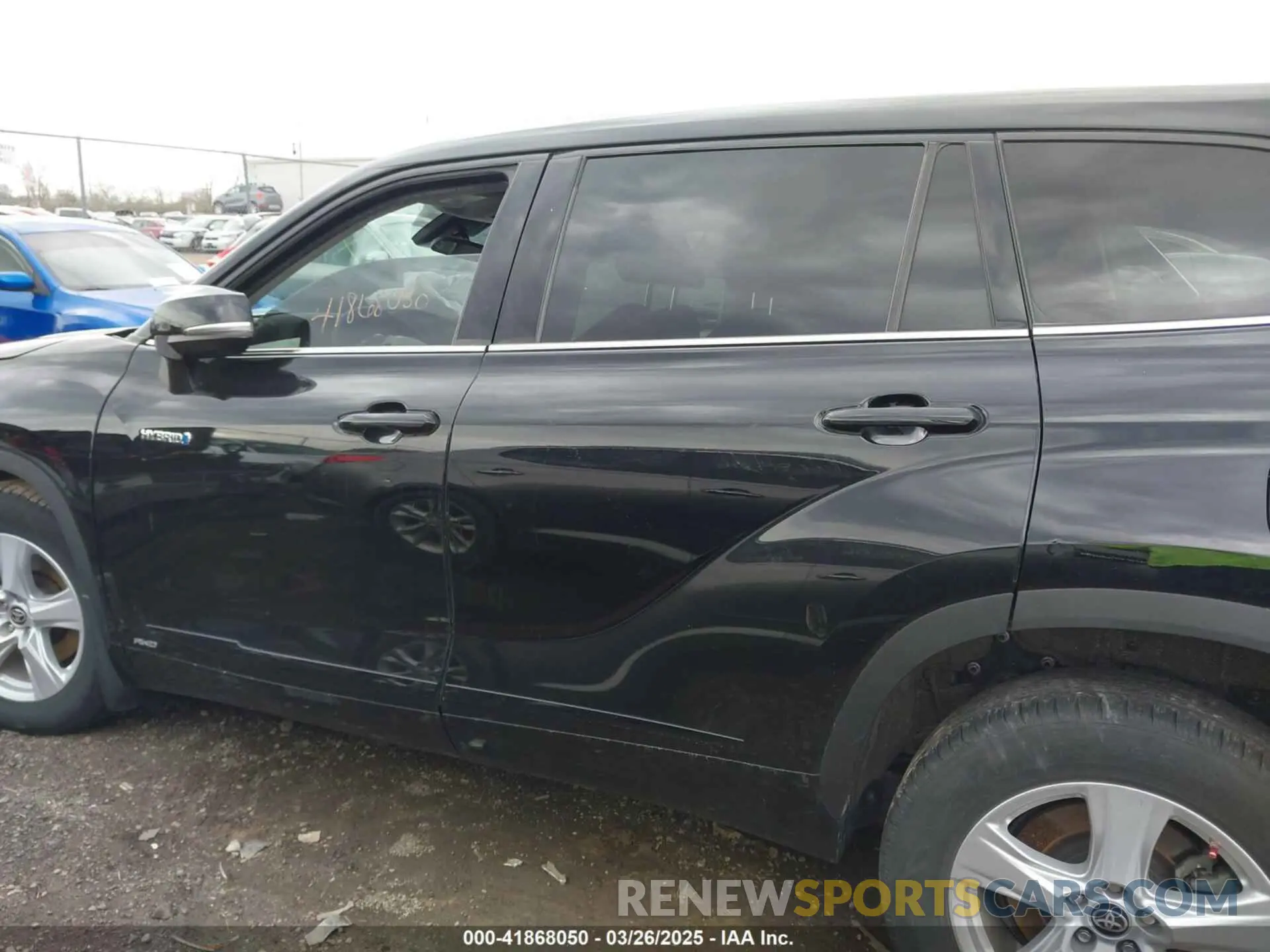 14 fotografías del automóvil dañado 5TDBBRCH6MS519338 TOYOTA HIGHLANDER 2021