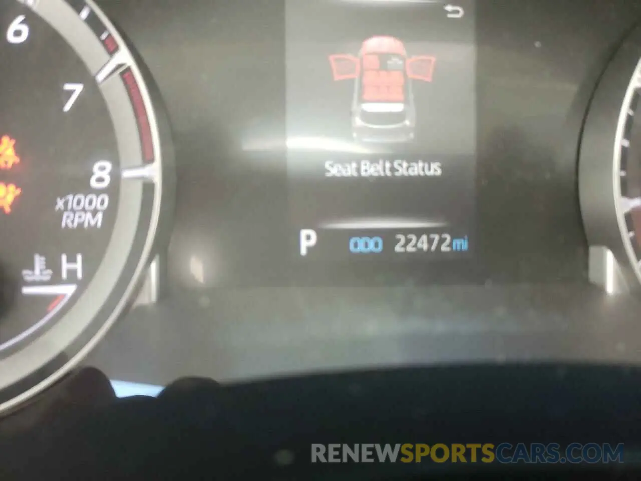 8 fotografías del automóvil dañado 5TDBZRBH0MS106411 TOYOTA HIGHLANDER 2021