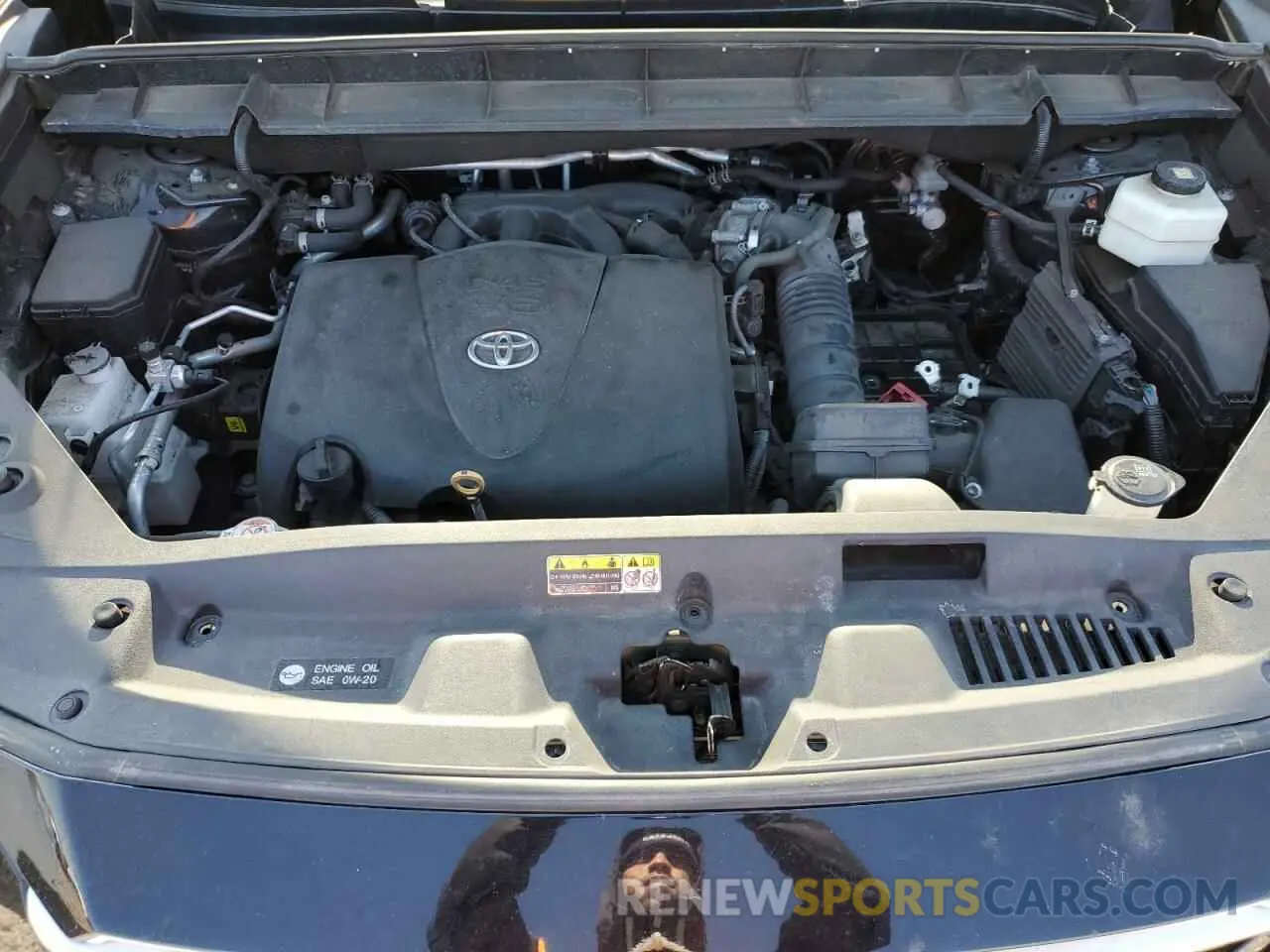 12 fotografías del automóvil dañado 5TDBZRBH0MS123077 TOYOTA HIGHLANDER 2021
