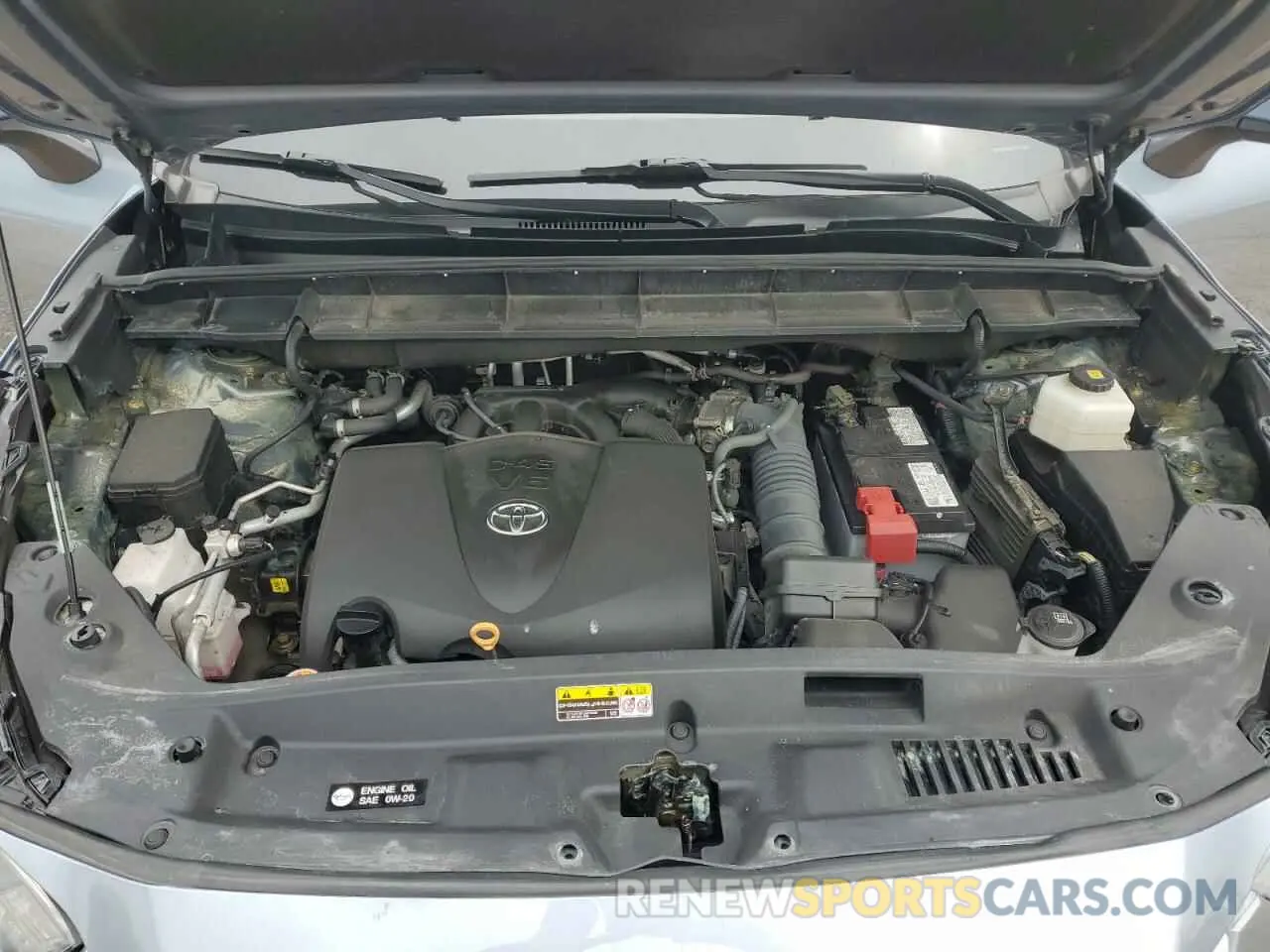 12 fotografías del automóvil dañado 5TDBZRBH0MS138565 TOYOTA HIGHLANDER 2021