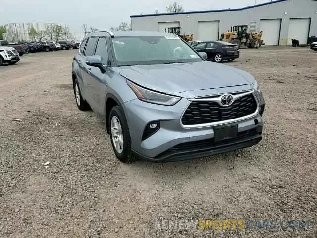 15 fotografías del automóvil dañado 5TDBZRBH0MS138565 TOYOTA HIGHLANDER 2021