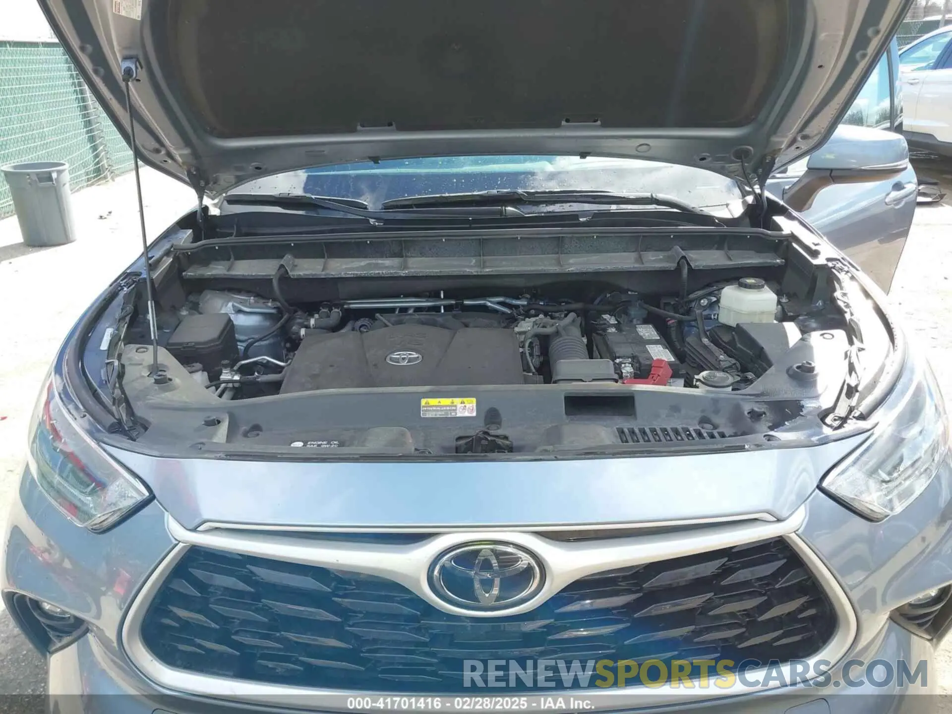 10 fotografías del automóvil dañado 5TDBZRBH0MS146973 TOYOTA HIGHLANDER 2021