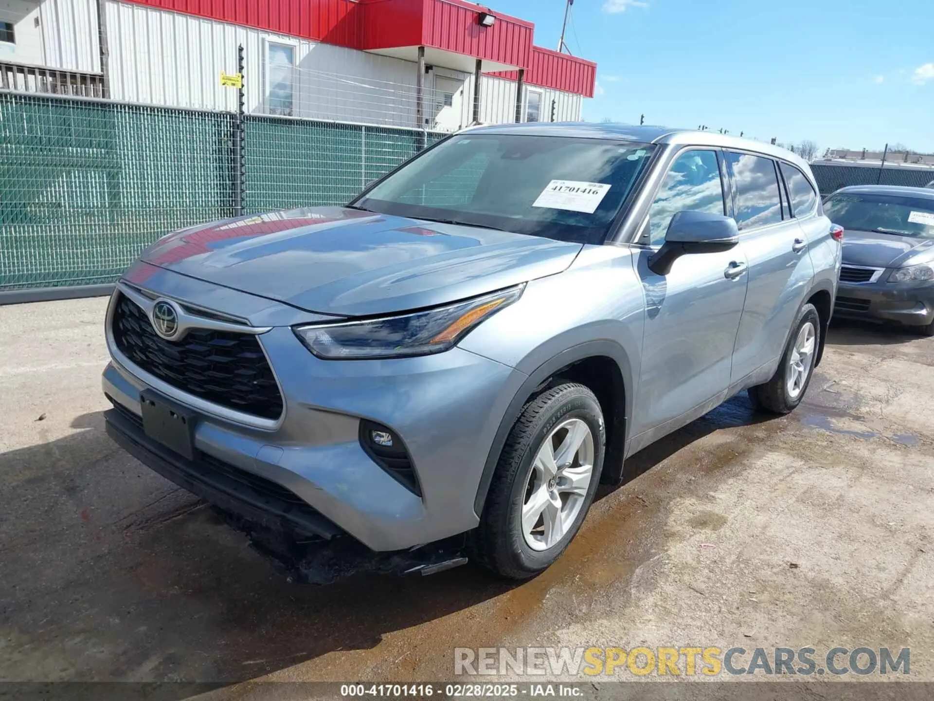2 fotografías del automóvil dañado 5TDBZRBH0MS146973 TOYOTA HIGHLANDER 2021