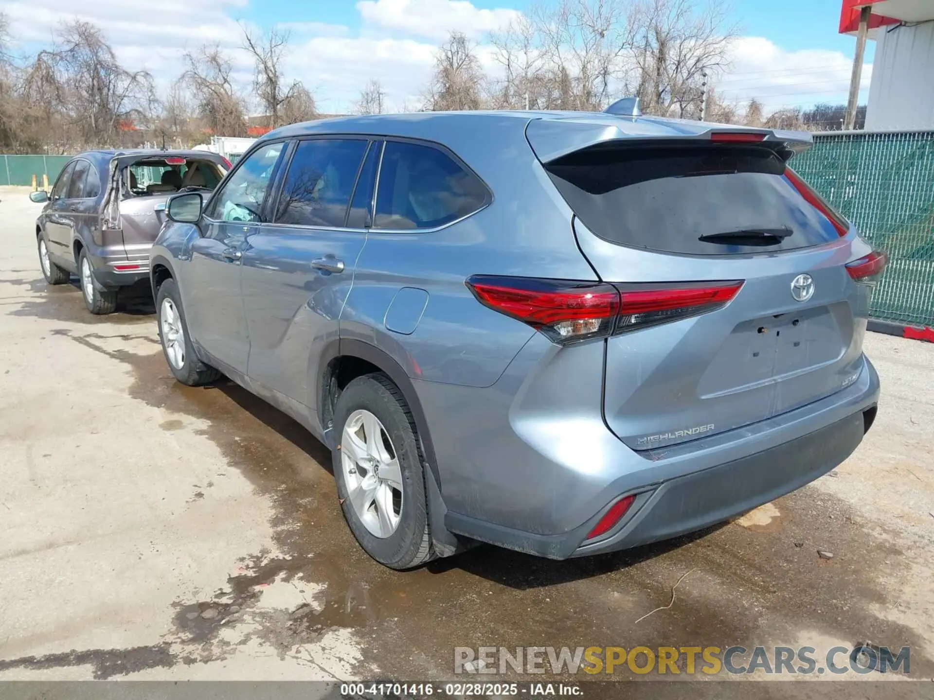 3 fotografías del automóvil dañado 5TDBZRBH0MS146973 TOYOTA HIGHLANDER 2021