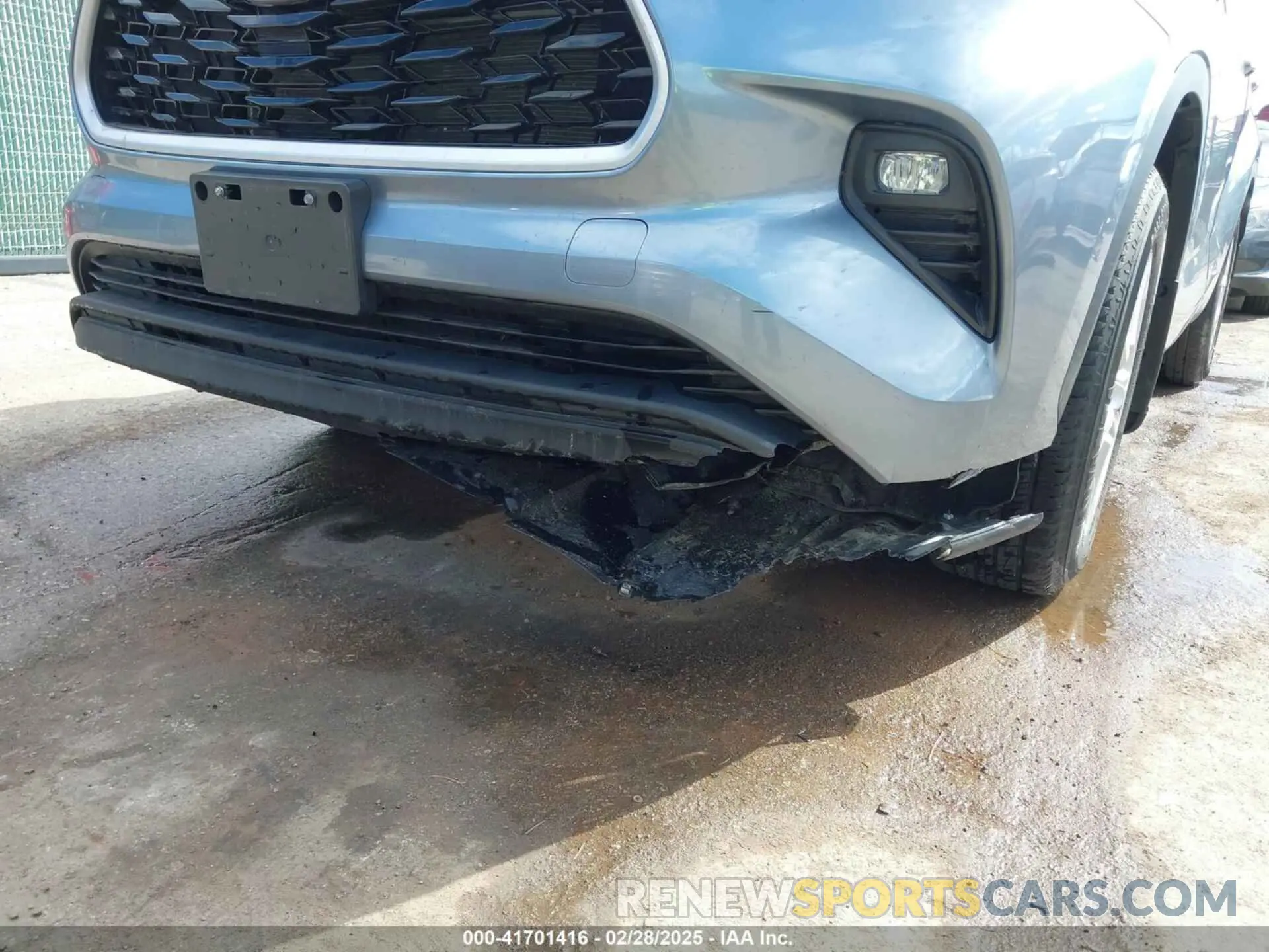 6 fotografías del automóvil dañado 5TDBZRBH0MS146973 TOYOTA HIGHLANDER 2021