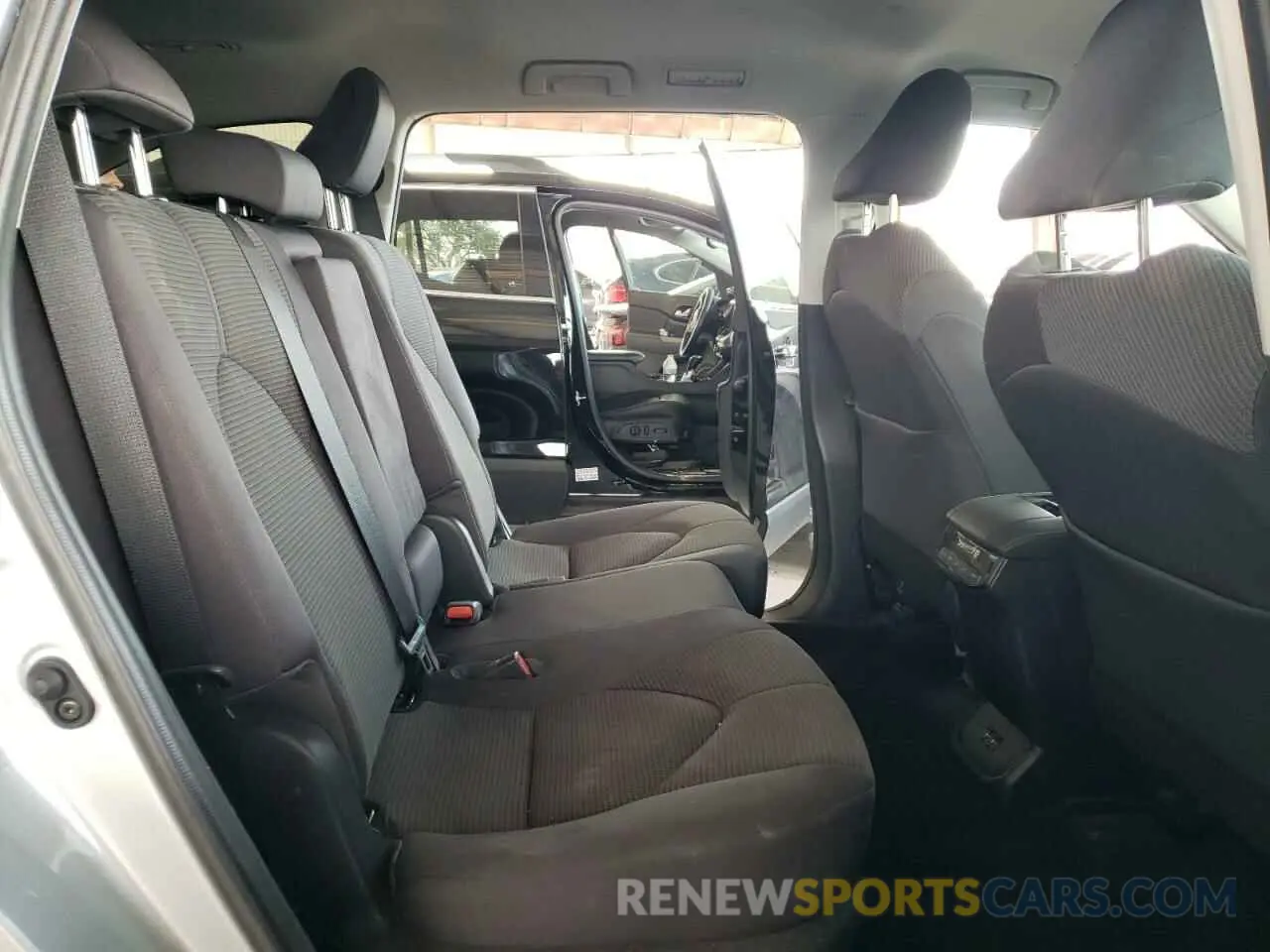 6 fotografías del automóvil dañado 5TDBZRBH2MS076182 TOYOTA HIGHLANDER 2021