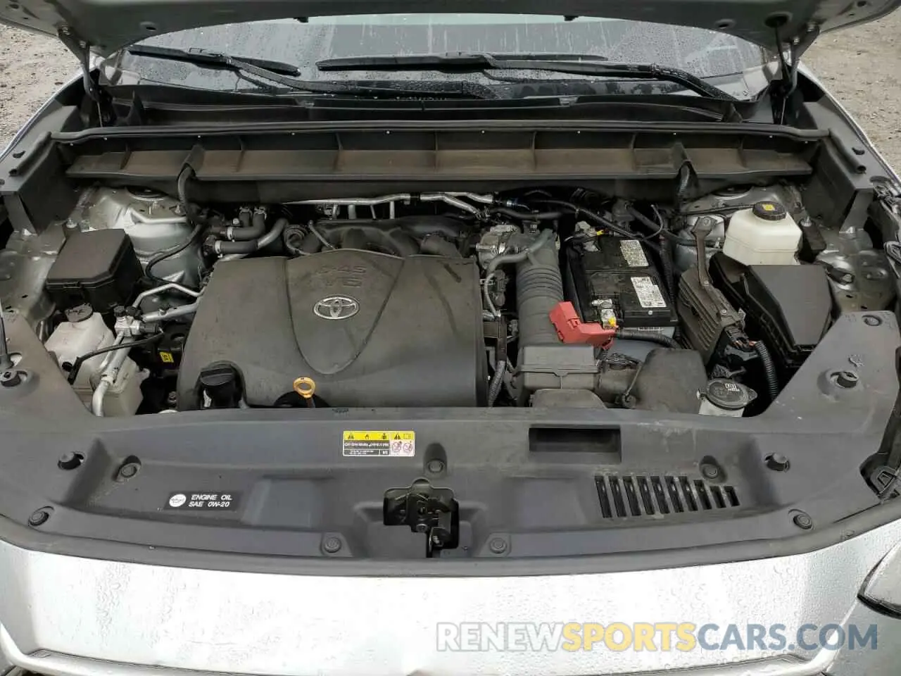12 fotografías del automóvil dañado 5TDBZRBH2MS121847 TOYOTA HIGHLANDER 2021