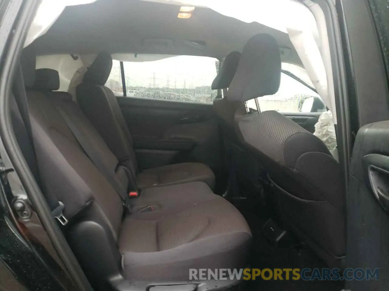 6 fotografías del automóvil dañado 5TDBZRBH4MS122787 TOYOTA HIGHLANDER 2021