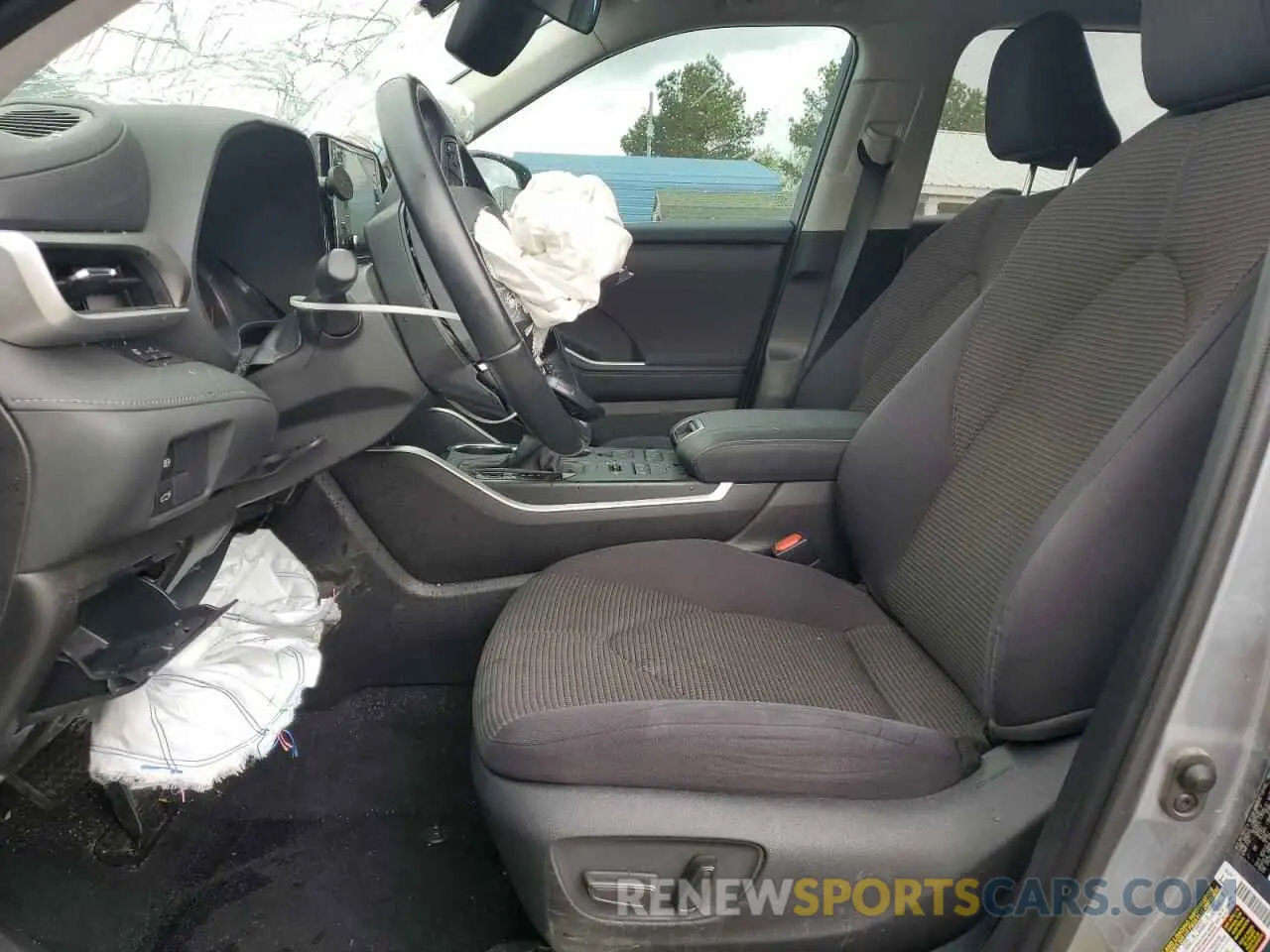 7 fotografías del automóvil dañado 5TDBZRBH5MS086012 TOYOTA HIGHLANDER 2021