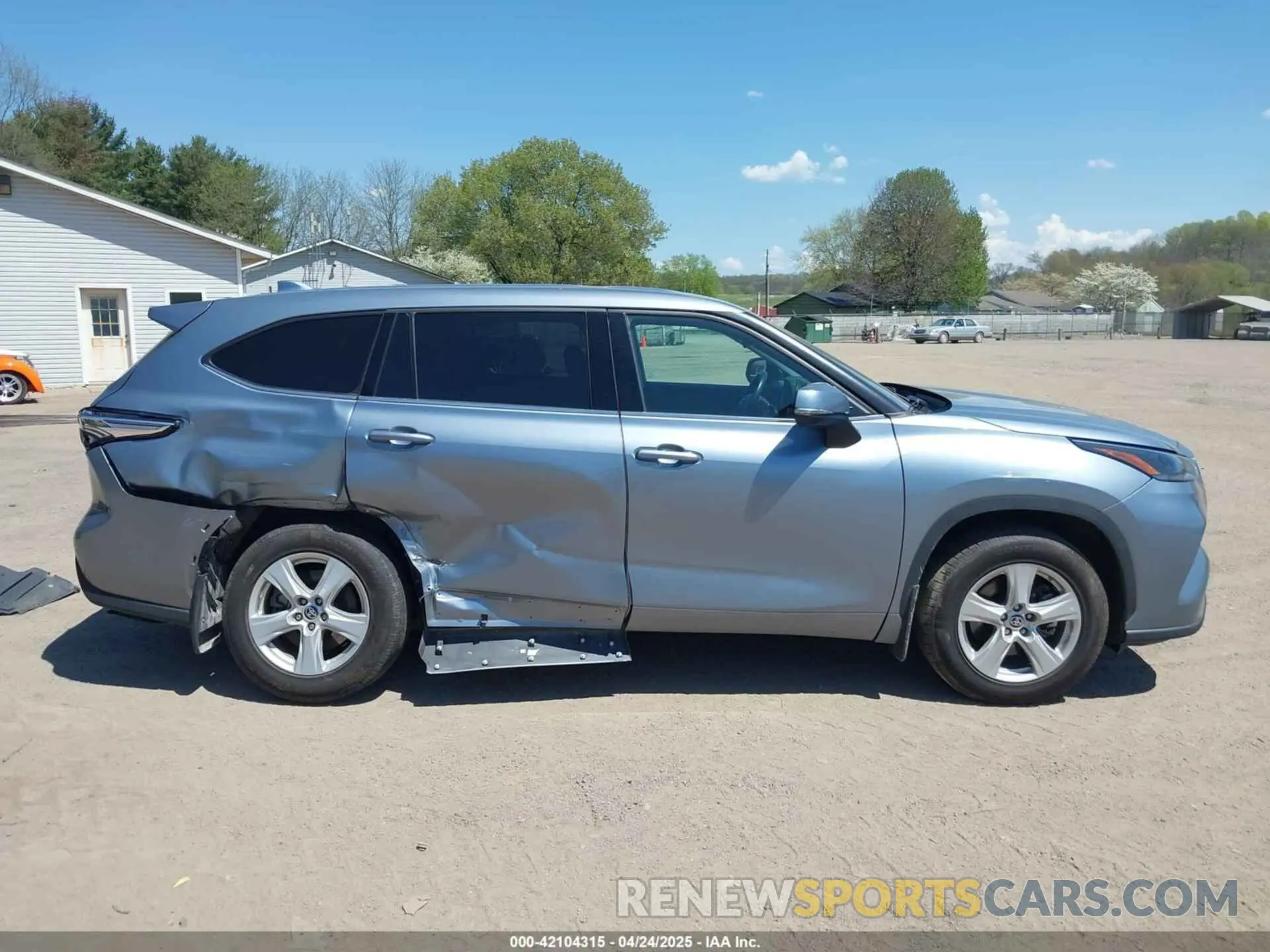 14 fotografías del automóvil dañado 5TDBZRBH6MS082566 TOYOTA HIGHLANDER 2021