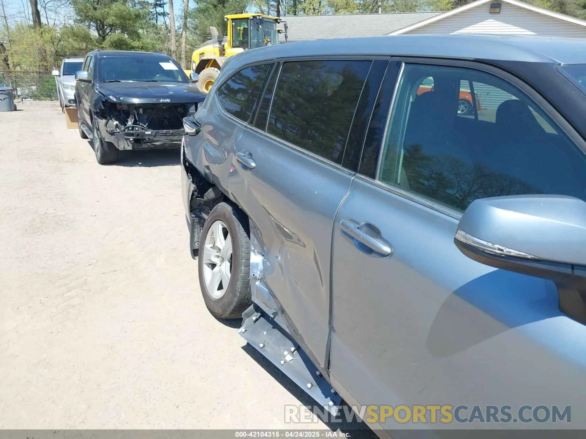 18 fotografías del automóvil dañado 5TDBZRBH6MS082566 TOYOTA HIGHLANDER 2021