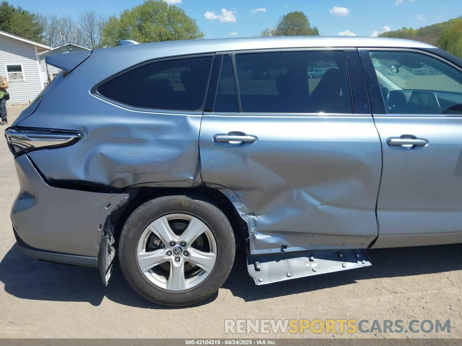 6 fotografías del automóvil dañado 5TDBZRBH6MS082566 TOYOTA HIGHLANDER 2021