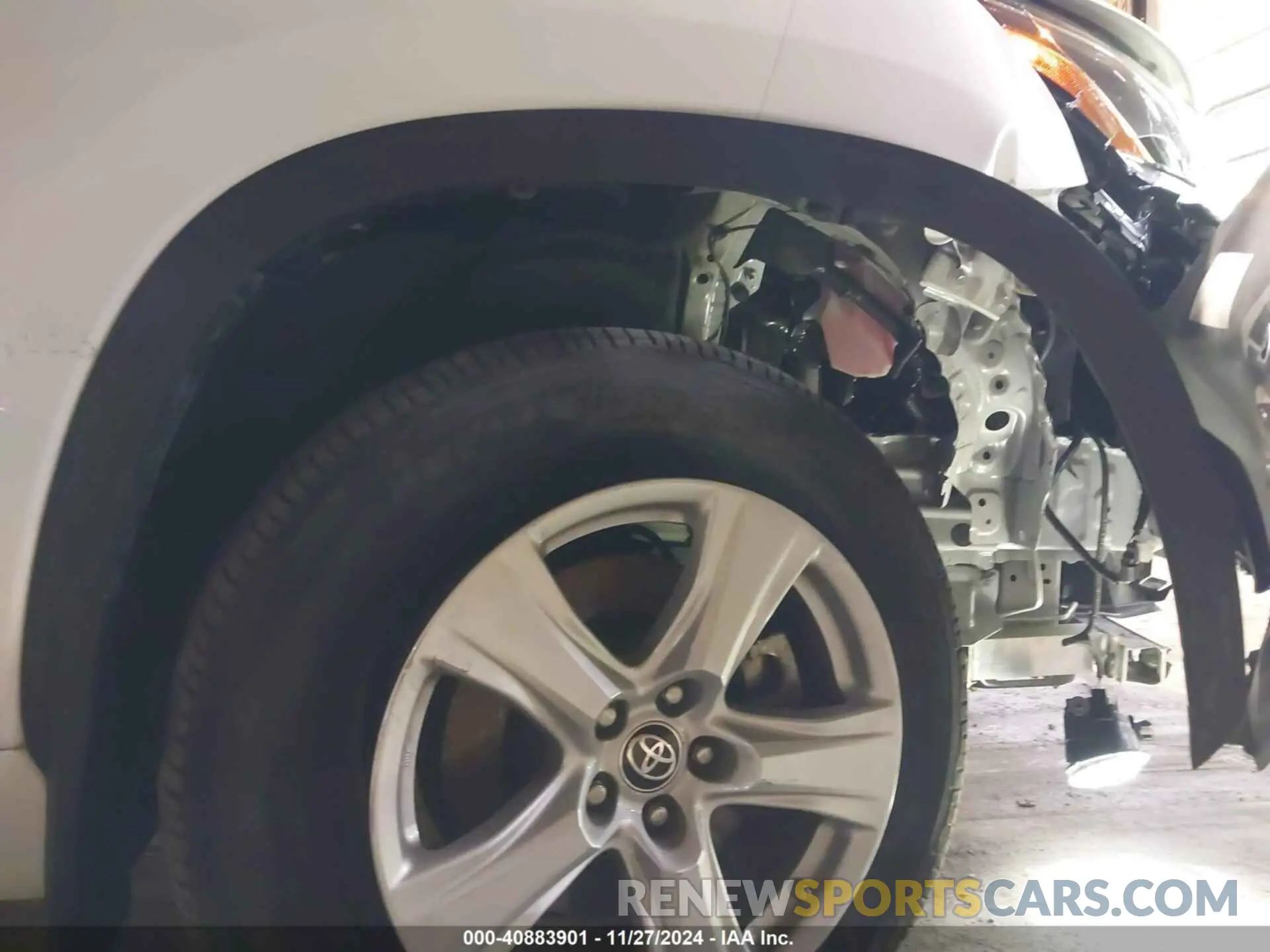 18 fotografías del automóvil dañado 5TDBZRBH6MS137596 TOYOTA HIGHLANDER 2021