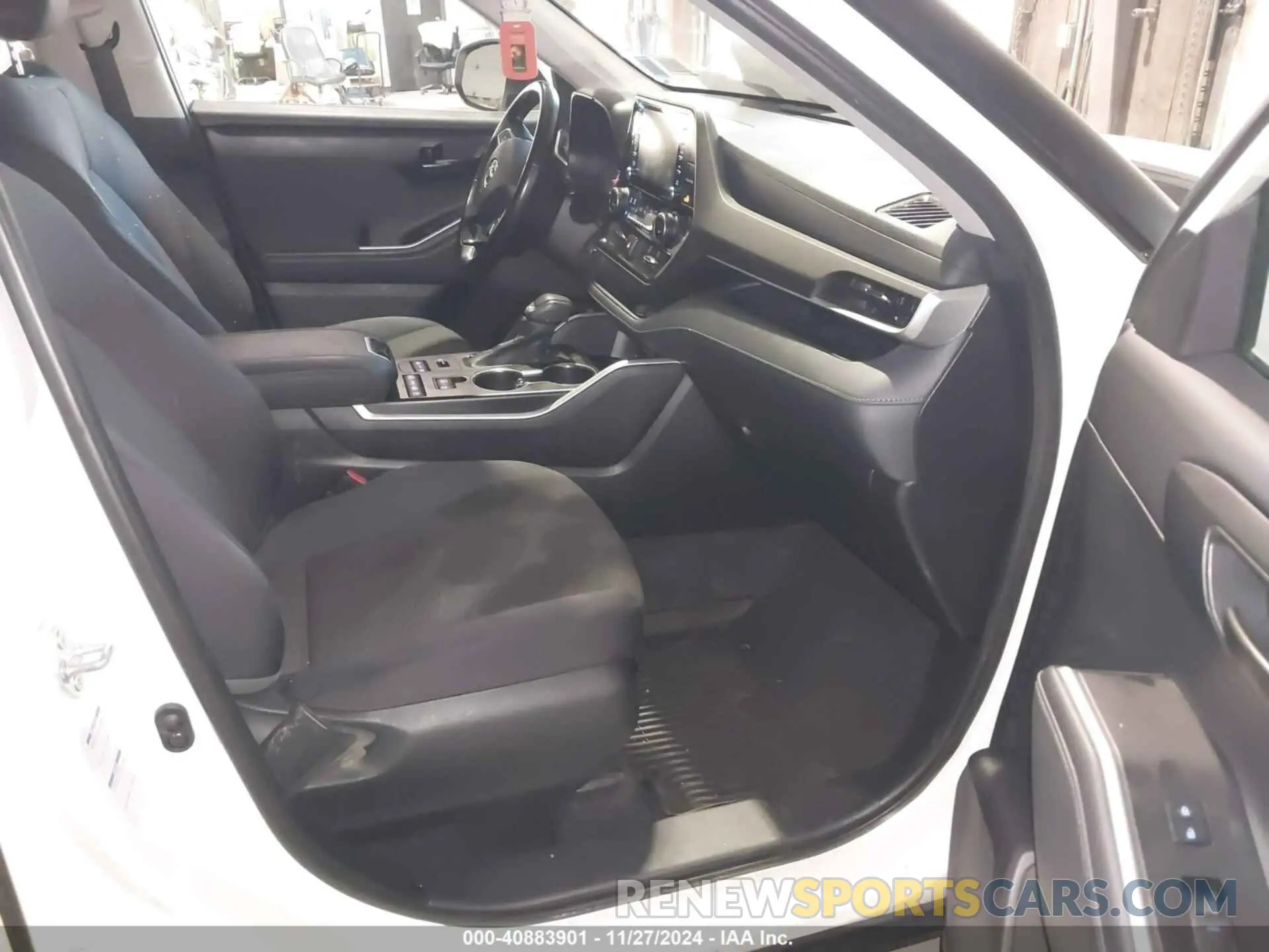 5 fotografías del automóvil dañado 5TDBZRBH6MS137596 TOYOTA HIGHLANDER 2021