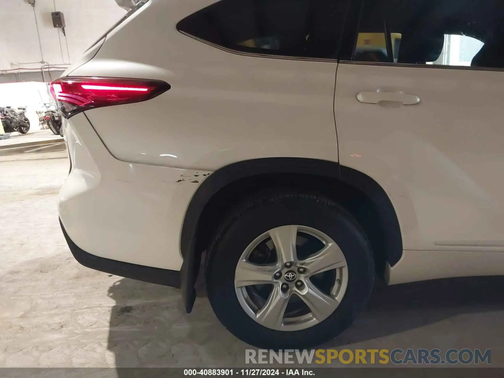 6 fotografías del automóvil dañado 5TDBZRBH6MS137596 TOYOTA HIGHLANDER 2021