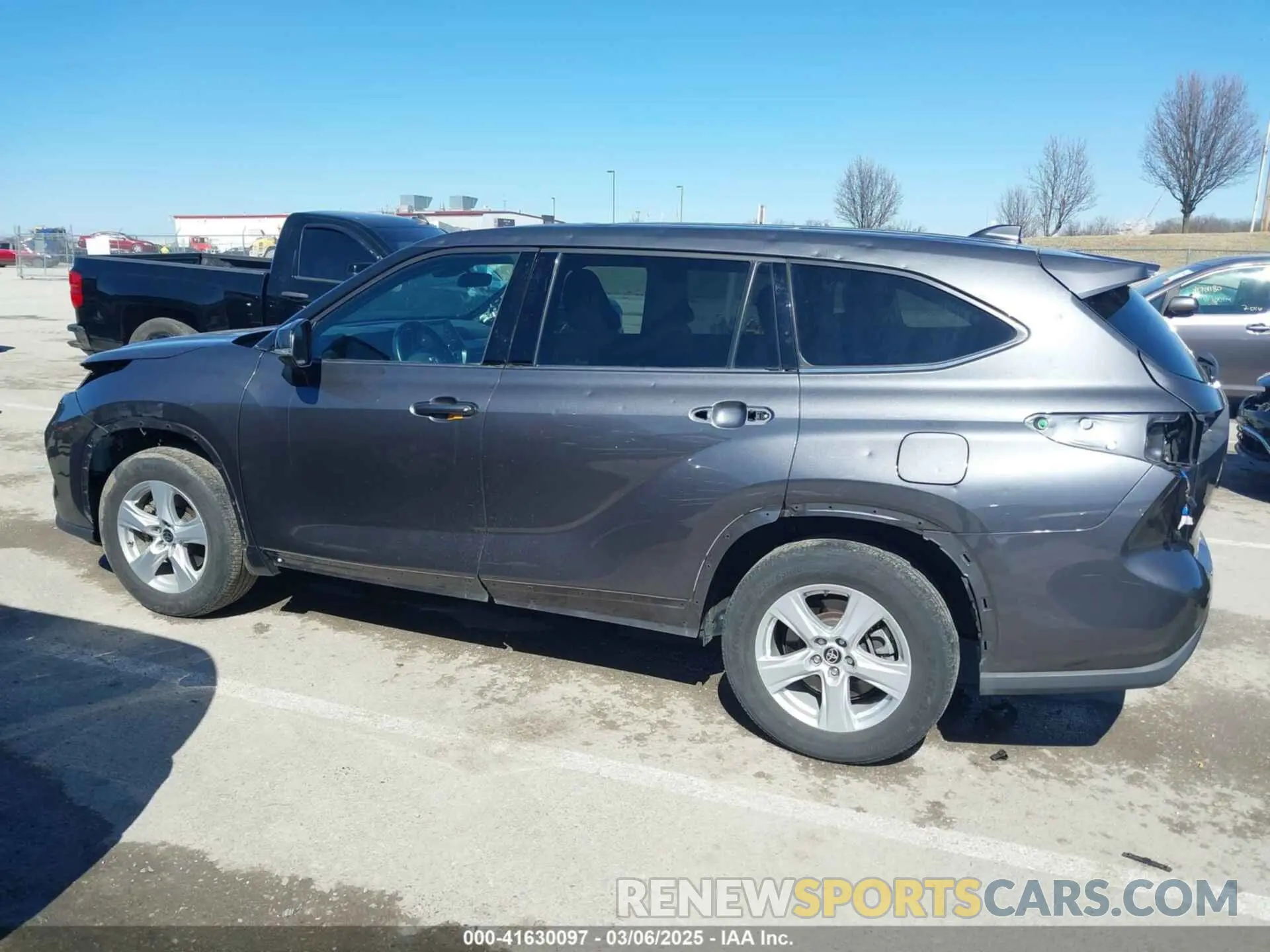 15 fotografías del automóvil dañado 5TDBZRBH7MS544245 TOYOTA HIGHLANDER 2021