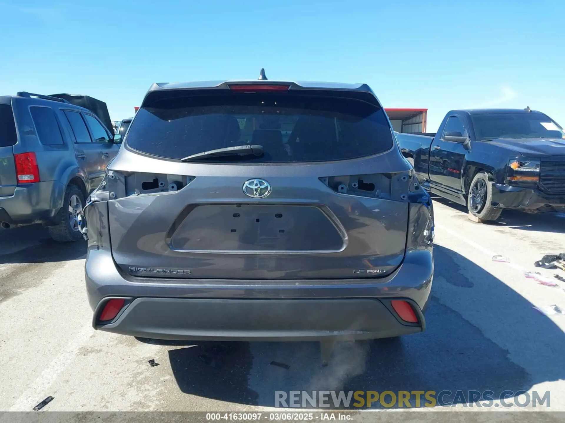 17 fotografías del automóvil dañado 5TDBZRBH7MS544245 TOYOTA HIGHLANDER 2021