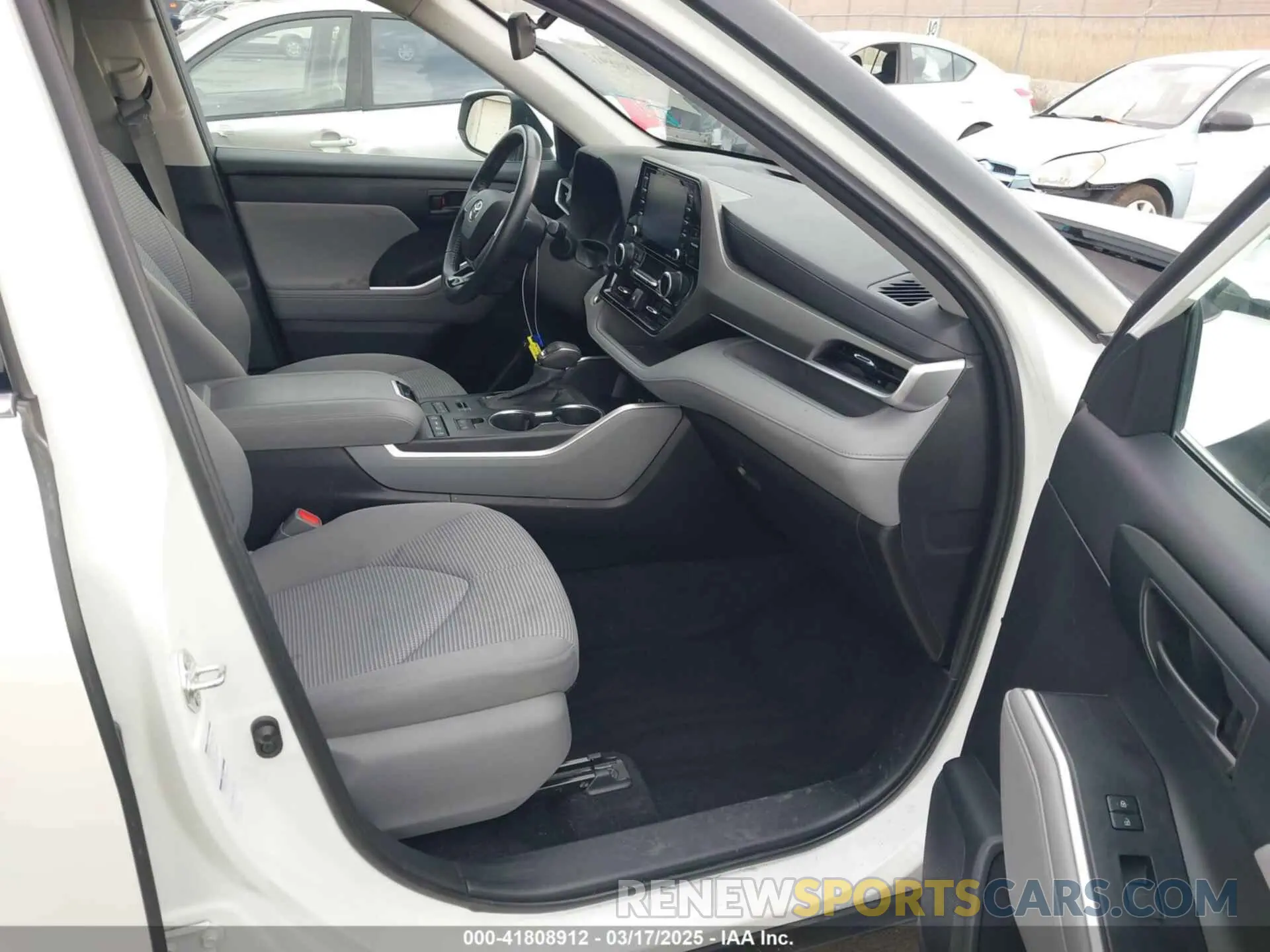 5 fotografías del automóvil dañado 5TDBZRBH9MS110697 TOYOTA HIGHLANDER 2021
