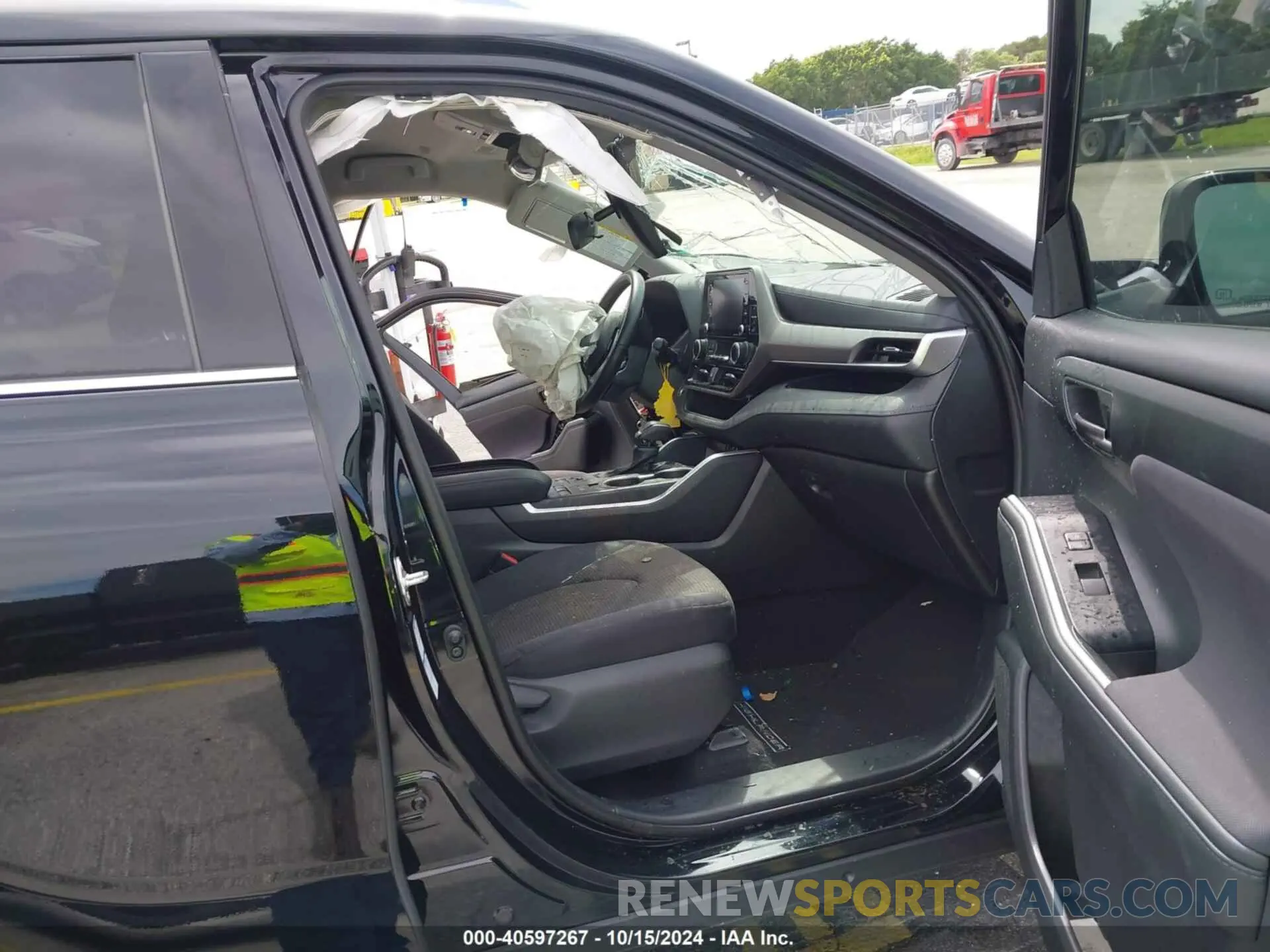 5 fotografías del automóvil dañado 5TDBZRBH9MS523106 TOYOTA HIGHLANDER 2021