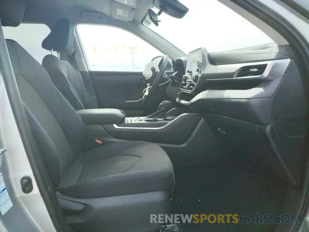 5 fotografías del automóvil dañado 5TDBZRBH9MS541427 TOYOTA HIGHLANDER 2021