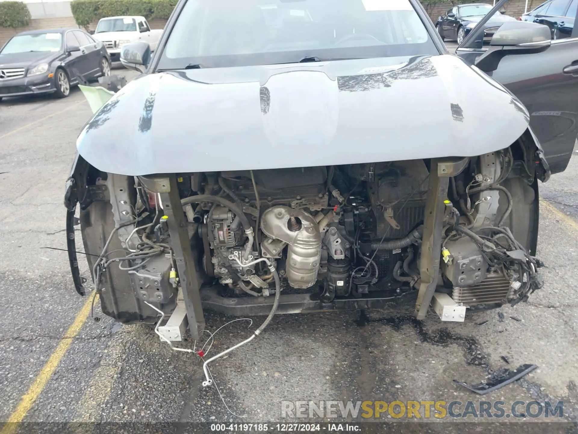 6 fotografías del automóvil dañado 5TDCZRAH0MS033644 TOYOTA HIGHLANDER 2021