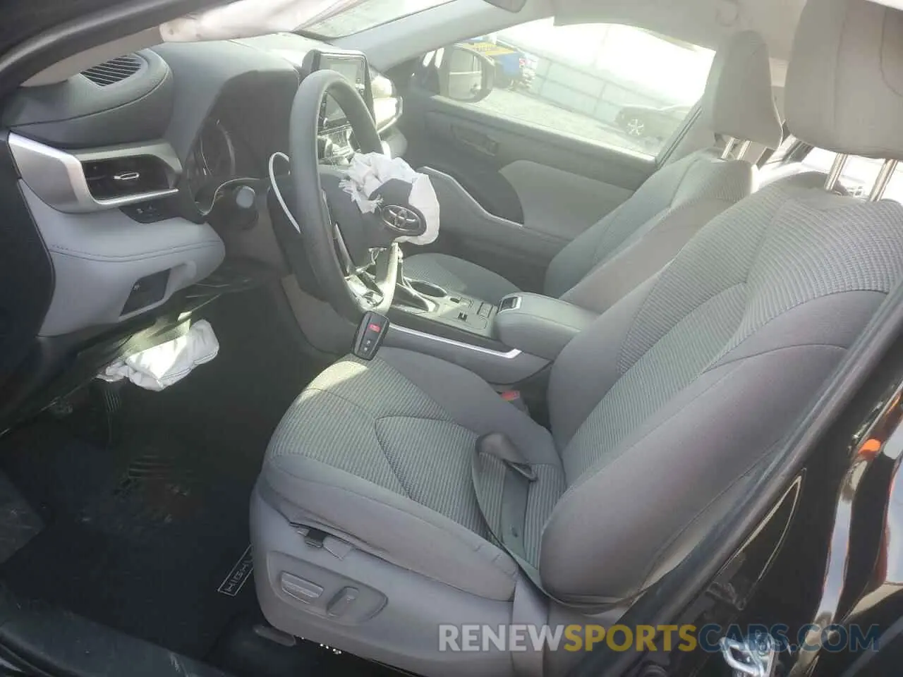 7 fotografías del automóvil dañado 5TDCZRAH1MS081038 TOYOTA HIGHLANDER 2021