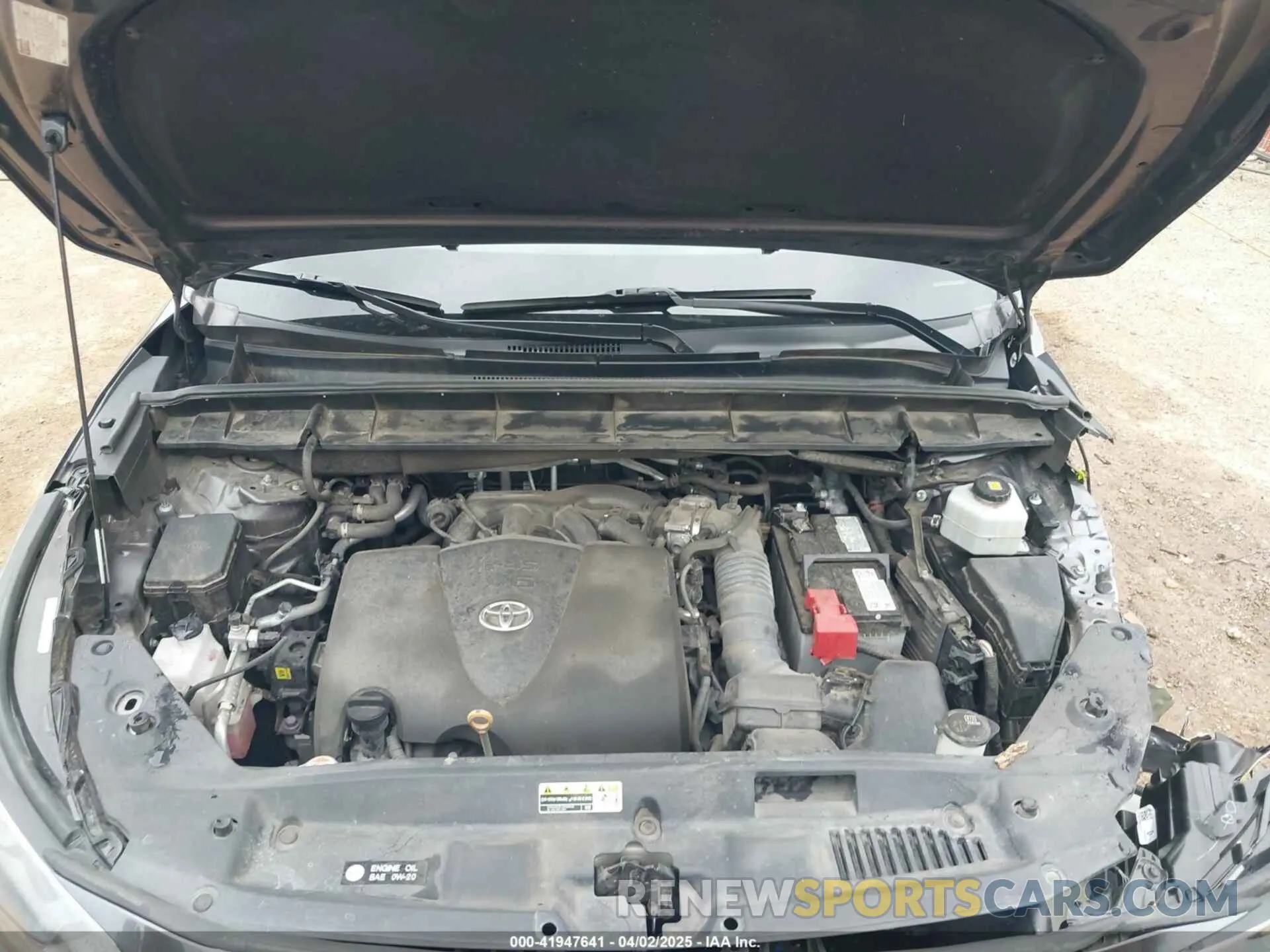 10 fotografías del automóvil dañado 5TDCZRAH2MS055113 TOYOTA HIGHLANDER 2021