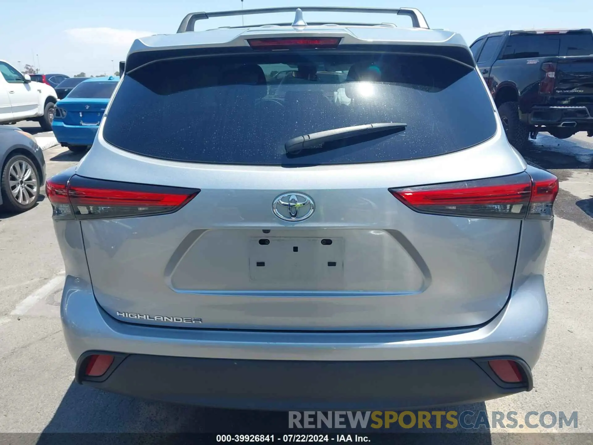 16 fotografías del automóvil dañado 5TDCZRAH2MS523518 TOYOTA HIGHLANDER 2021