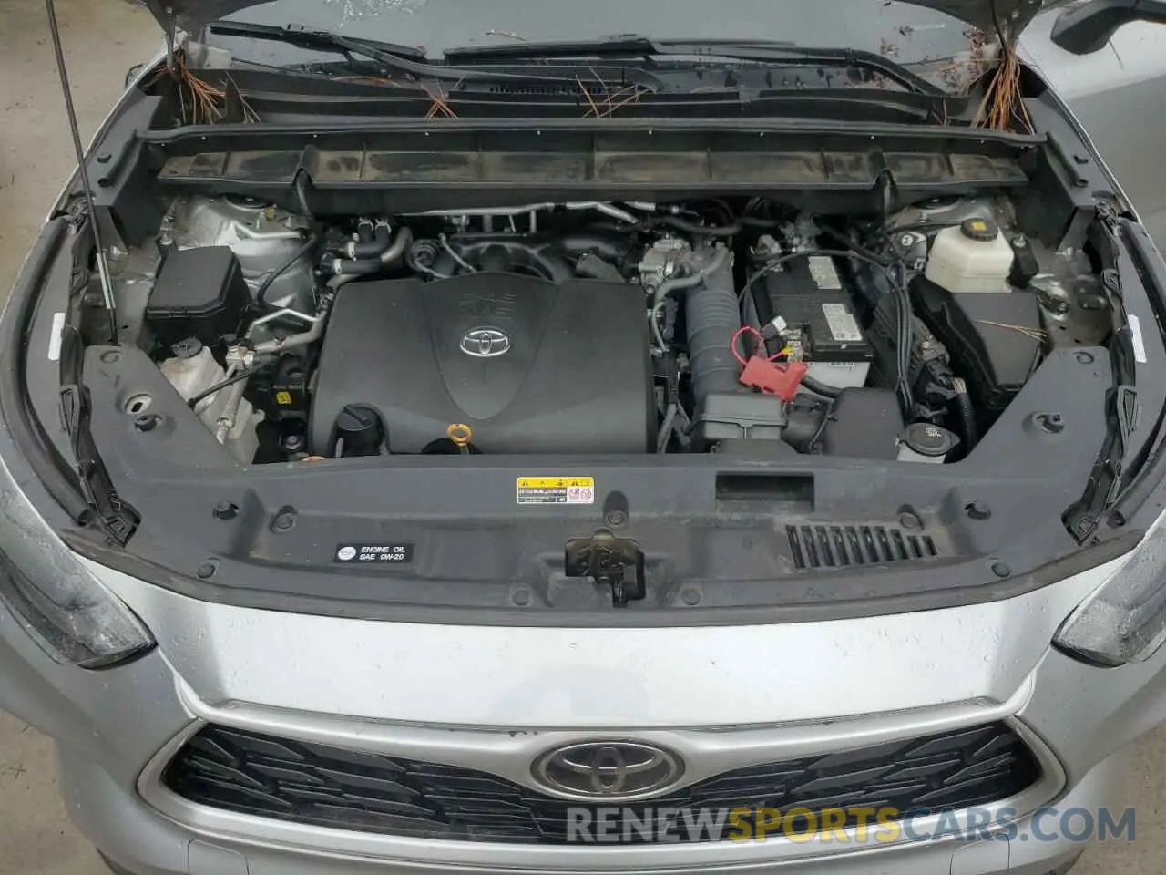 12 fotografías del automóvil dañado 5TDCZRAH3MS084586 TOYOTA HIGHLANDER 2021