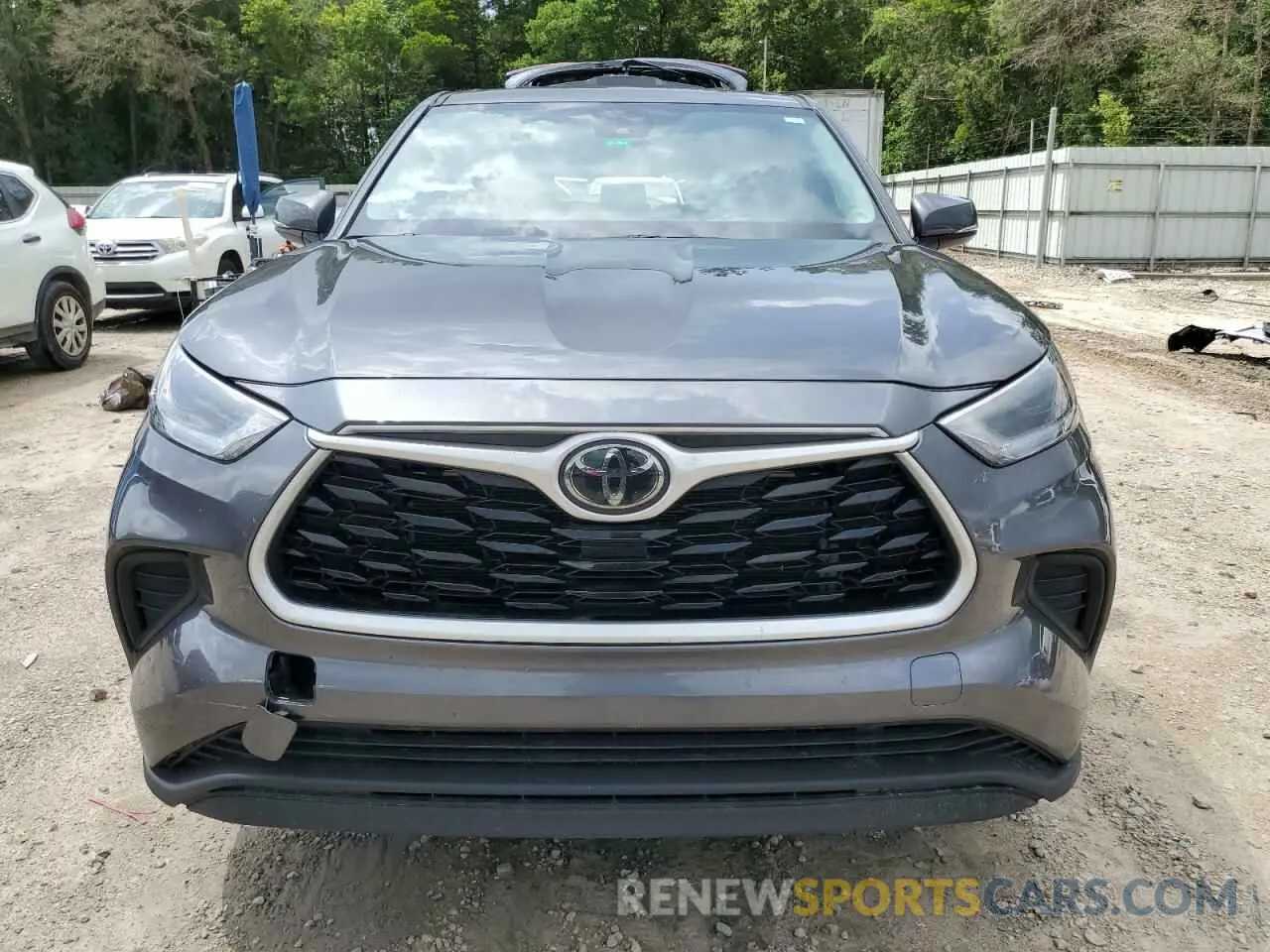5 fotografías del automóvil dañado 5TDCZRAH4MS537596 TOYOTA HIGHLANDER 2021