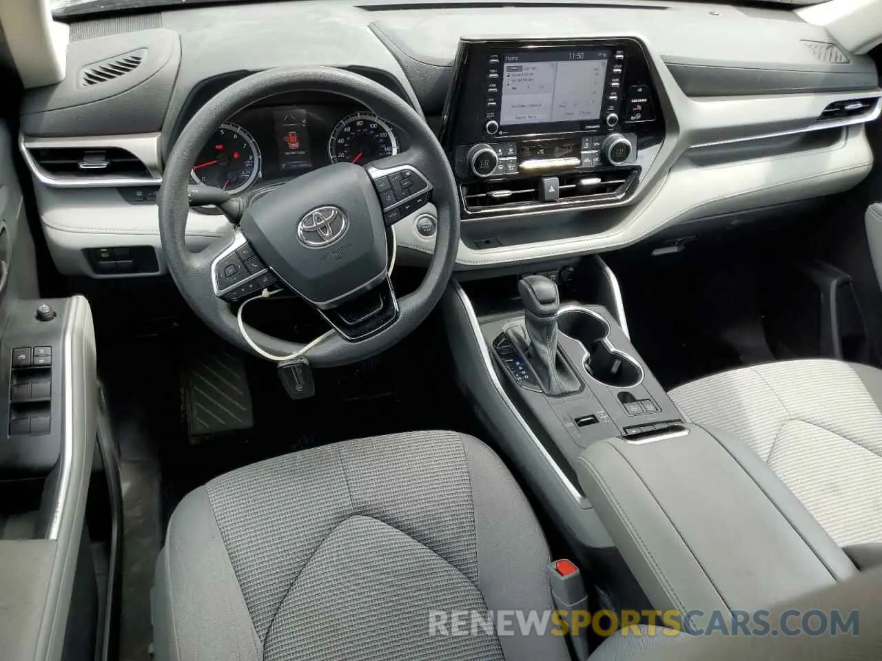 8 fotografías del automóvil dañado 5TDCZRAH4MS537596 TOYOTA HIGHLANDER 2021