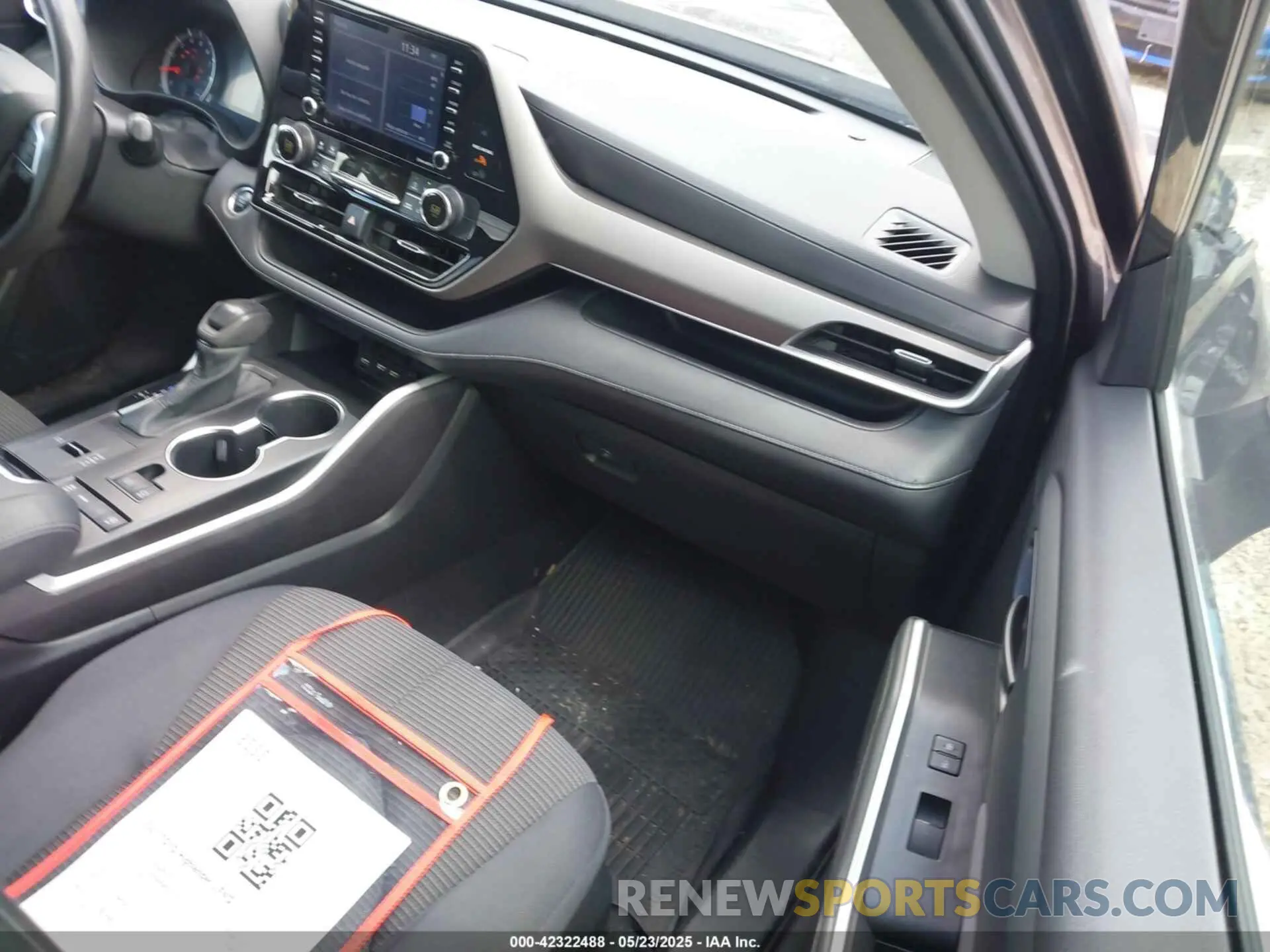 5 fotografías del automóvil dañado 5TDCZRAH6MS538197 TOYOTA HIGHLANDER 2021