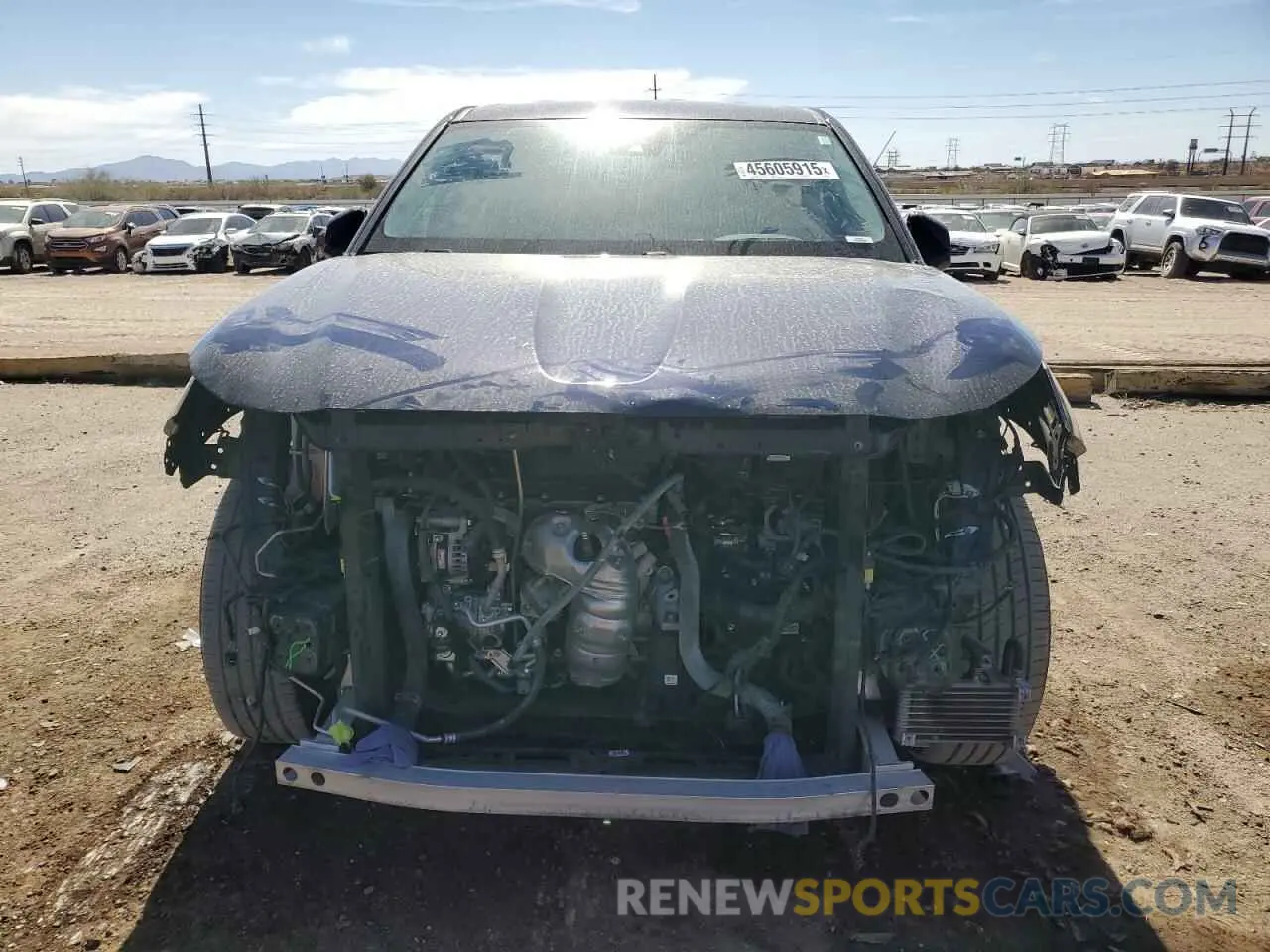 5 fotografías del automóvil dañado 5TDCZRAH7MS531162 TOYOTA HIGHLANDER 2021