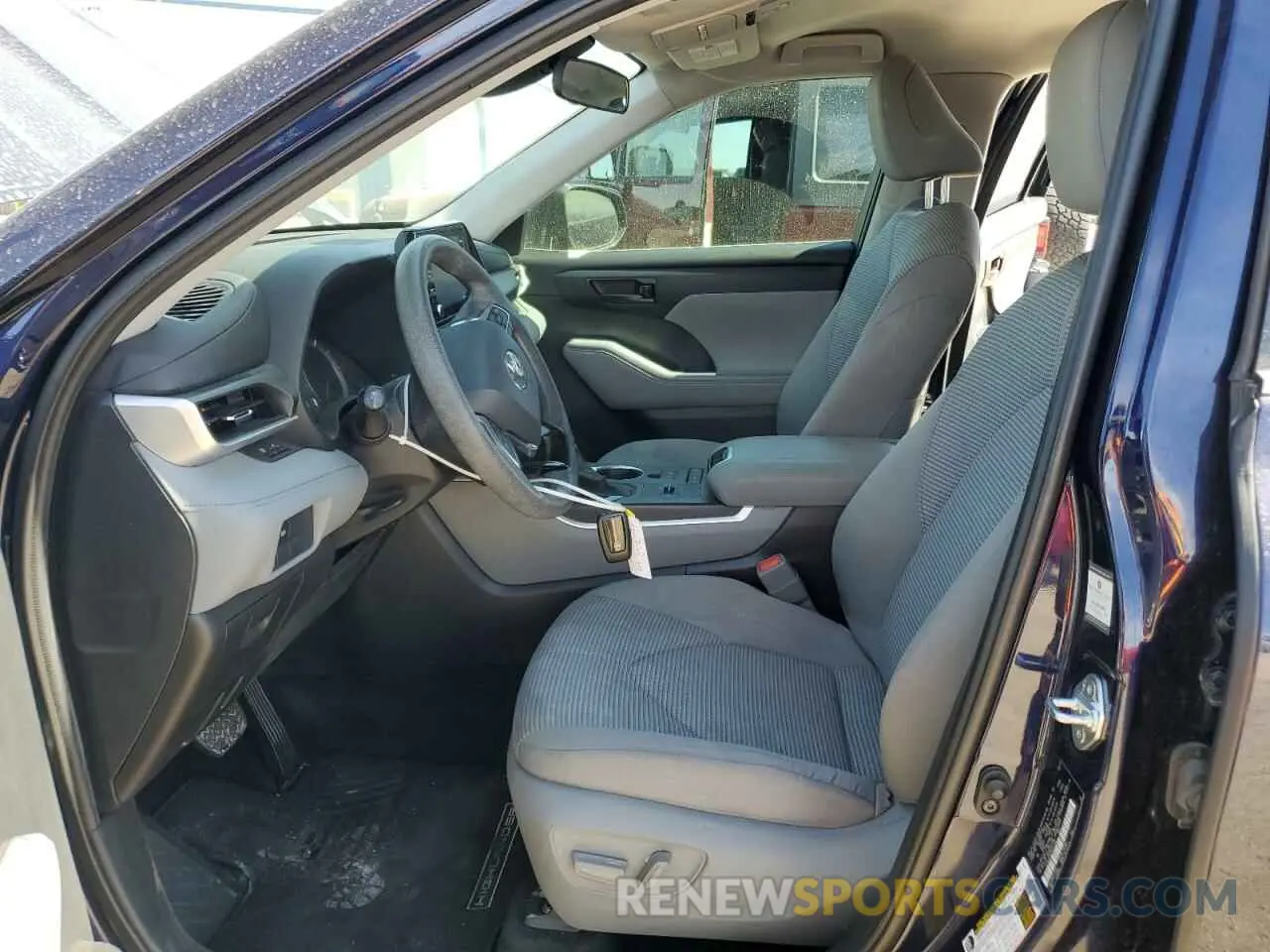 7 fotografías del automóvil dañado 5TDCZRAH7MS531162 TOYOTA HIGHLANDER 2021