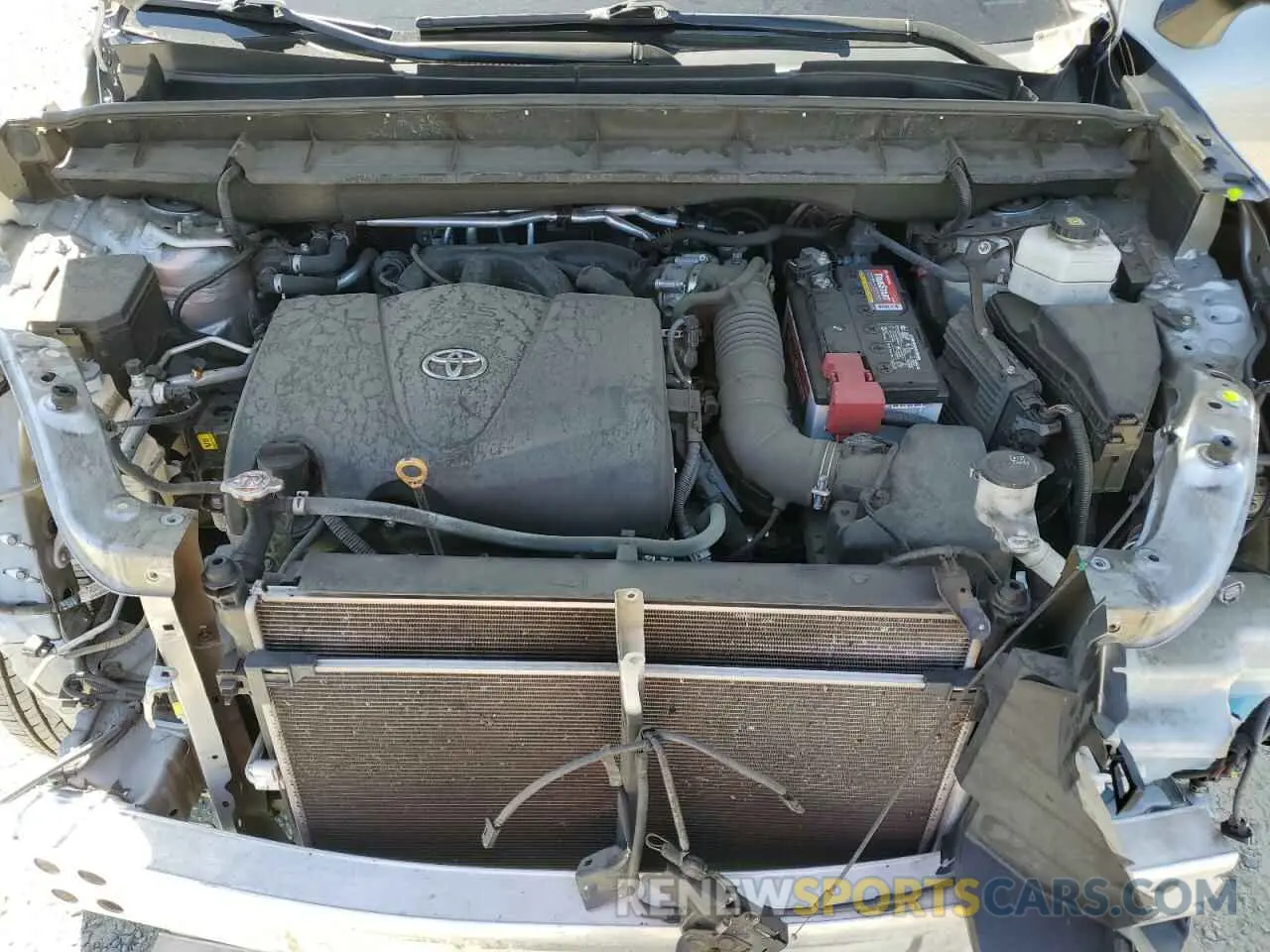 12 fotografías del automóvil dañado 5TDCZRAH8MS531199 TOYOTA HIGHLANDER 2021
