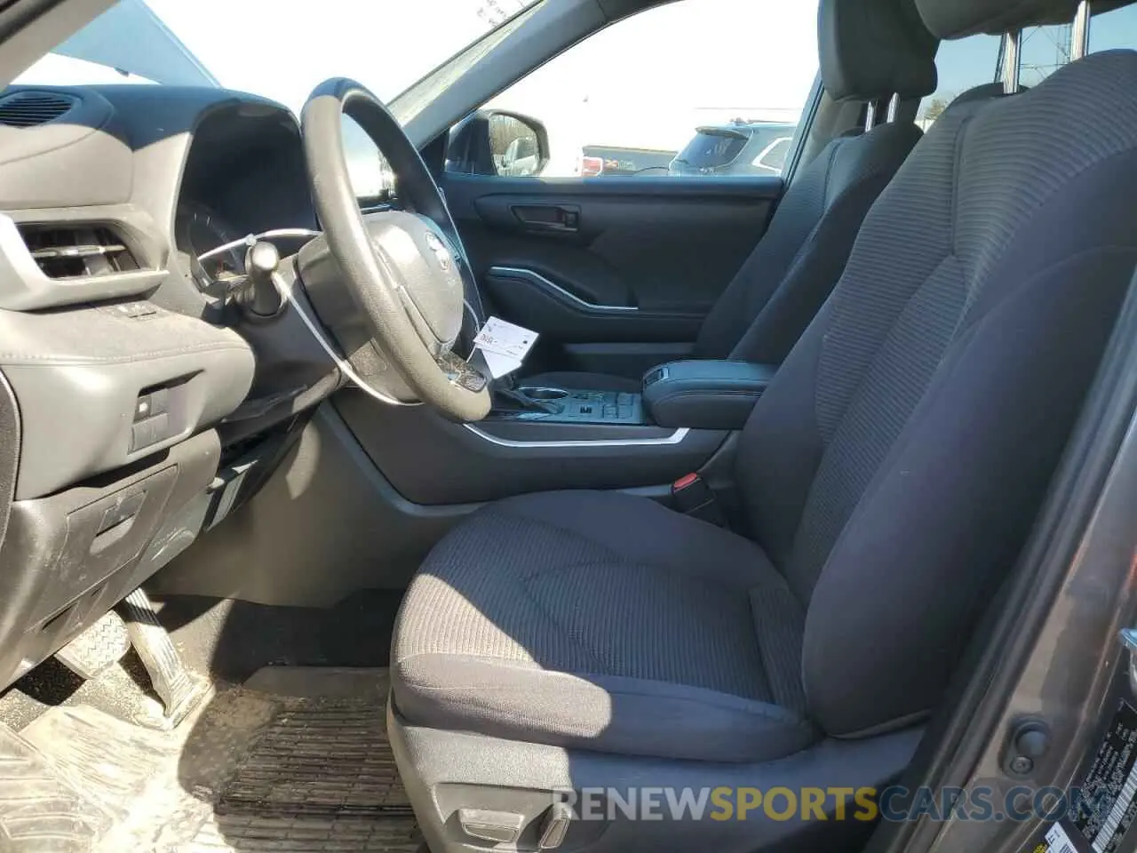 7 fotografías del automóvil dañado 5TDCZRBH2MS071195 TOYOTA HIGHLANDER 2021